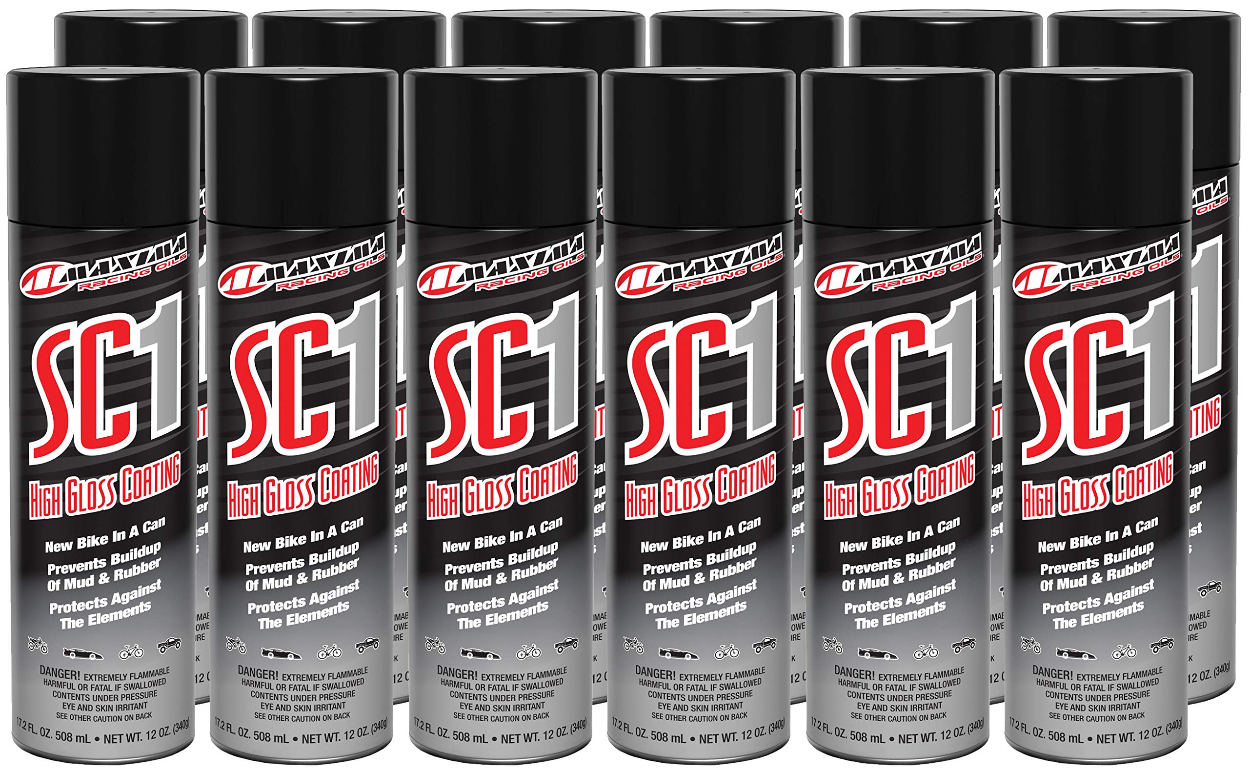Maxima 78920-12Pk Sc1 High Gloss Coating 206.4 Fl. Oz. 6096 Ml - Net Wt. 144 Oz. (4080G), Case Of 12