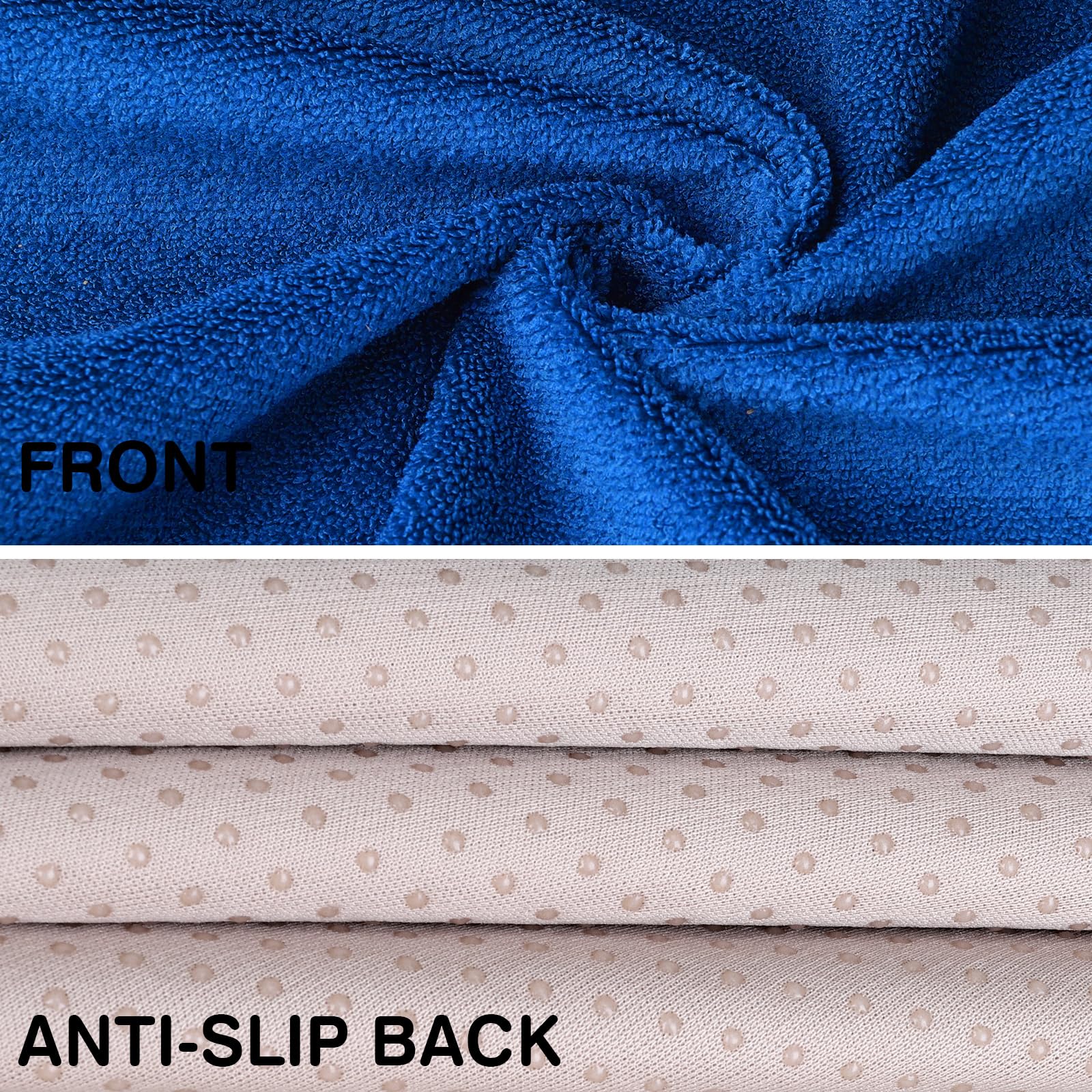 Leader Accessories Towel Car Seat Cover Waterproof Blue For Truck Suv Front Seat Machine Washable - After The Gym, Runs, Swimmin