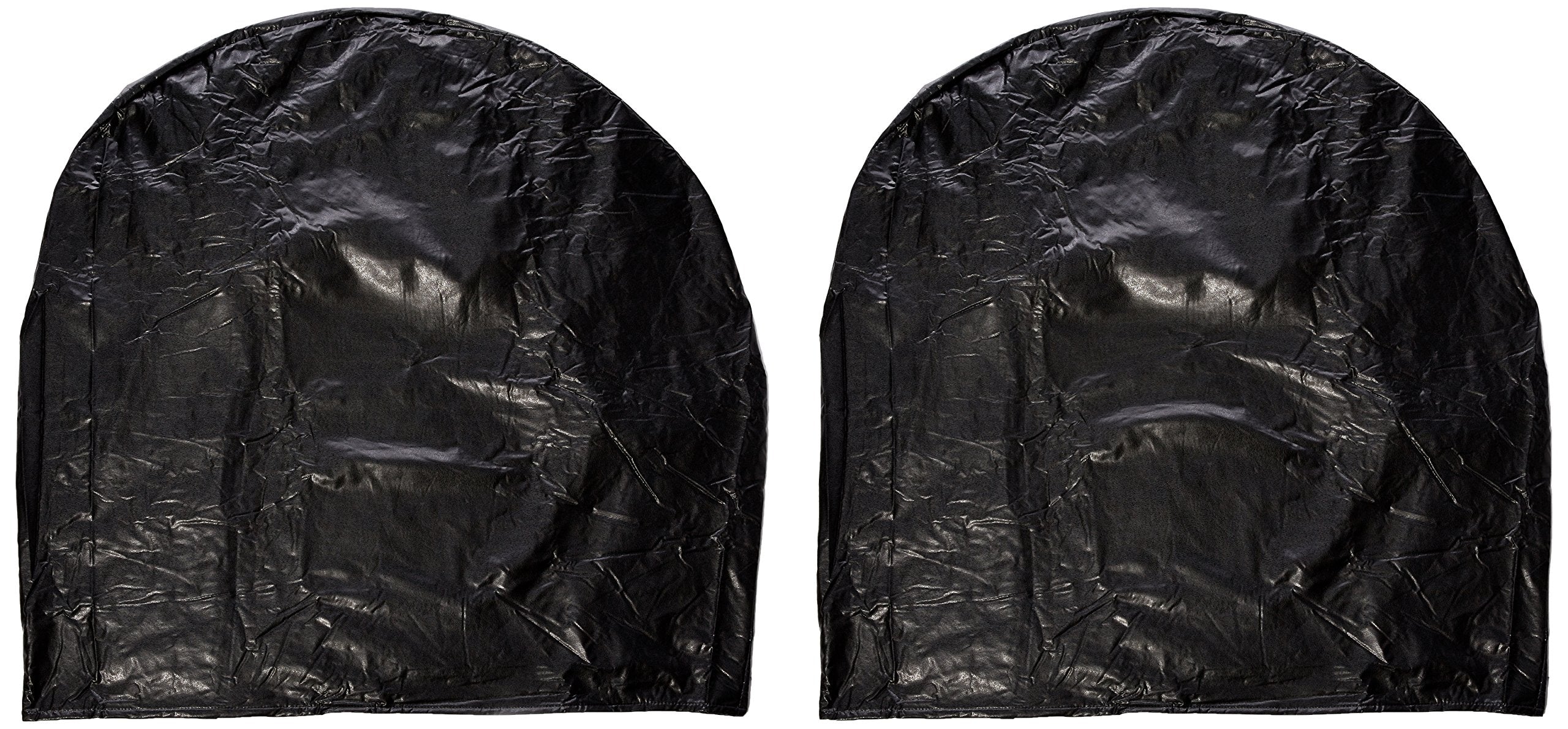 Adco 3971 Vinyl Ultra Tyre Gard Wheel Cover, Fits Tire Diameter 33 -35 Inches, Black, Set Of 2