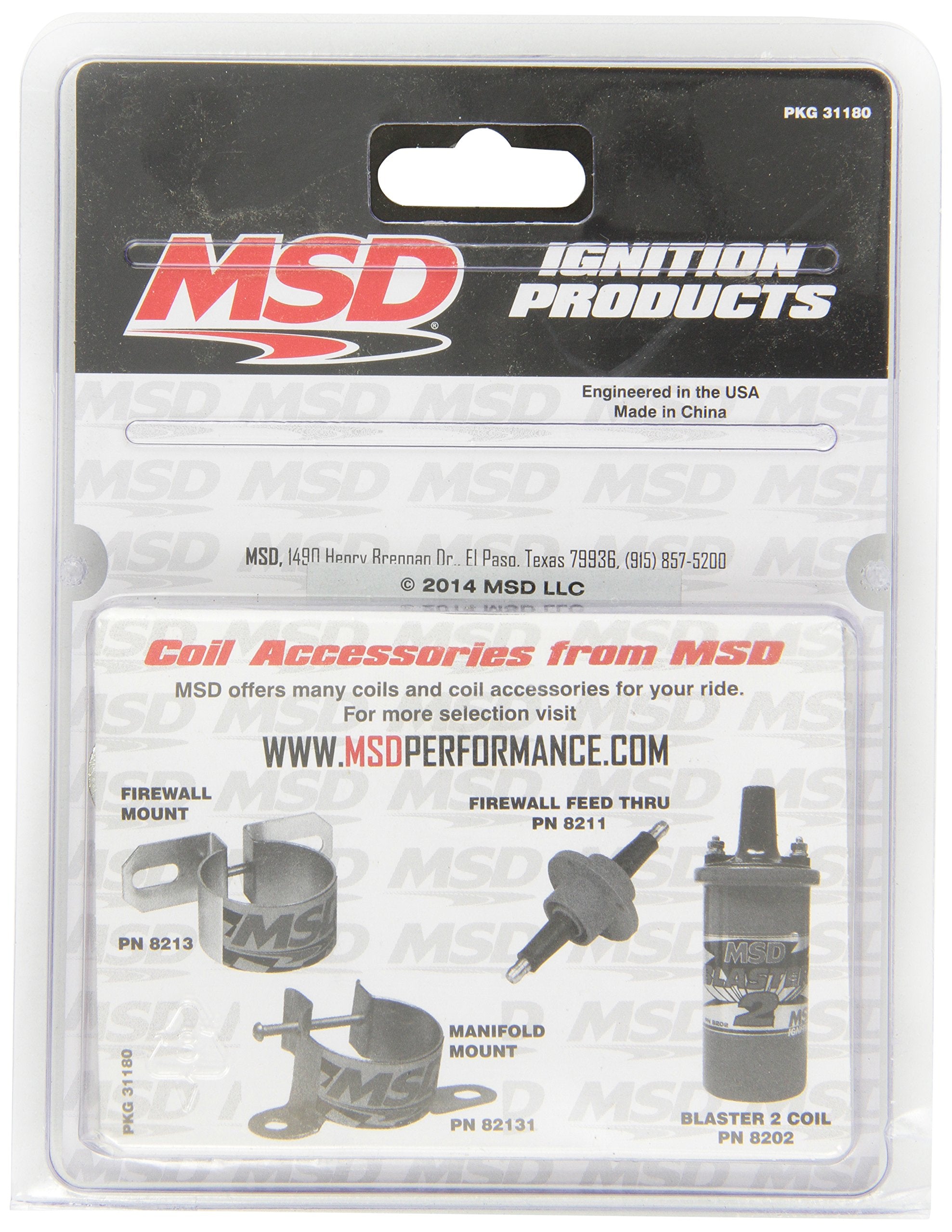 Msd Ignition 82131 Coil Bracket