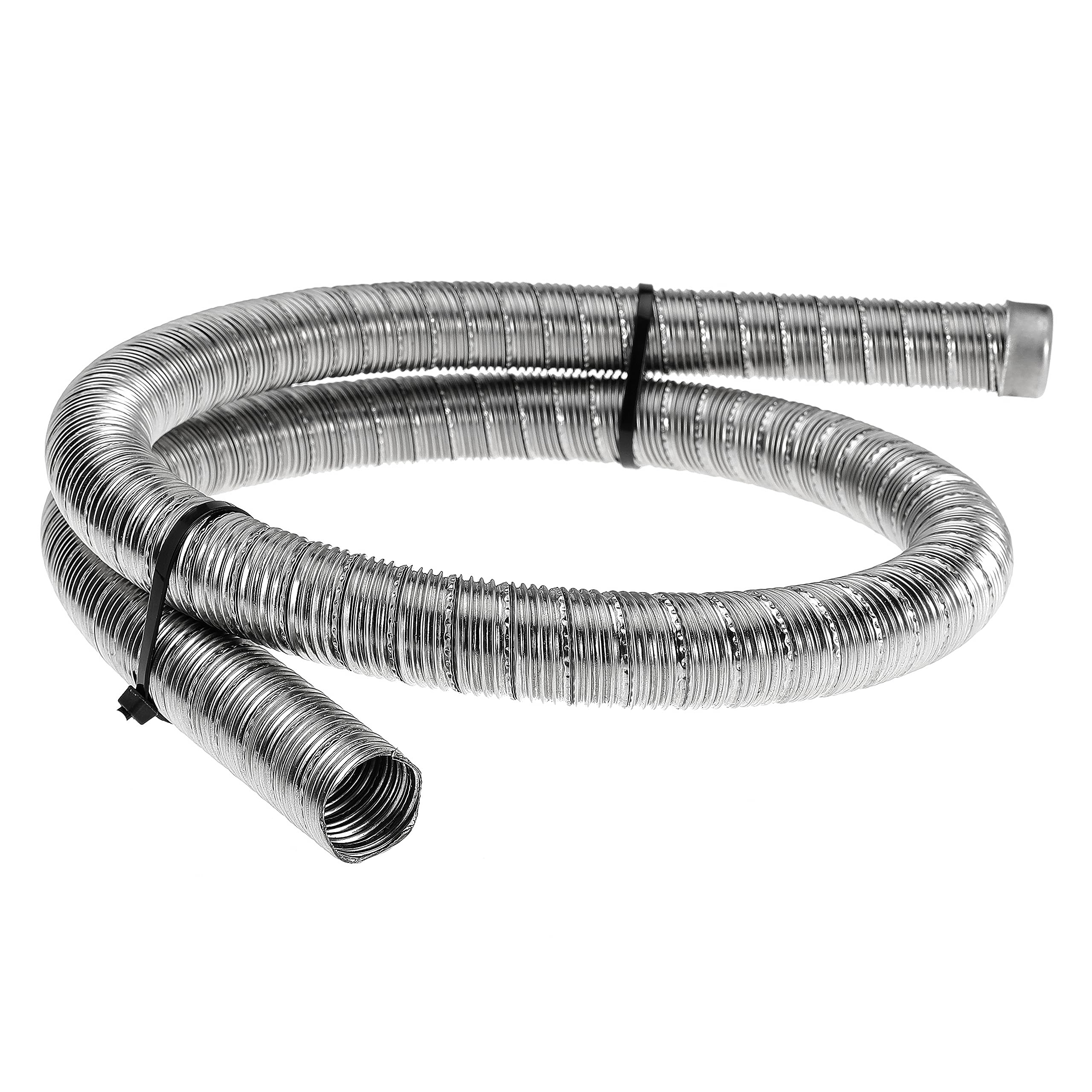 120cm 24mm Exhaust Pipe Parking Air Heaters with Clamps Double Stainless Steel