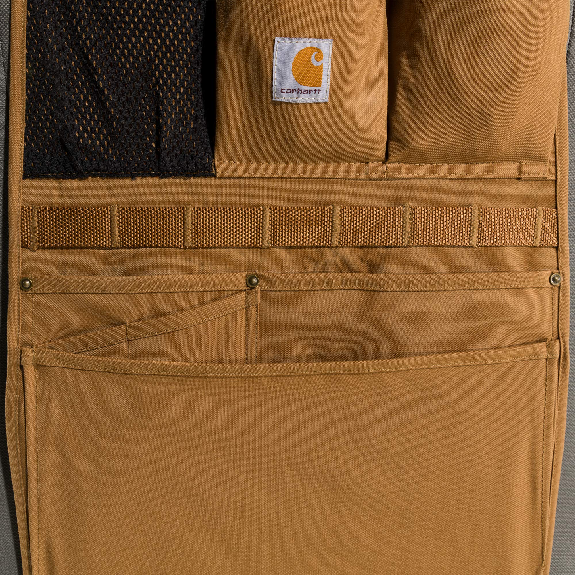 Carhartt Universal Nylon Duck Seat Organizer Carhartt Brown