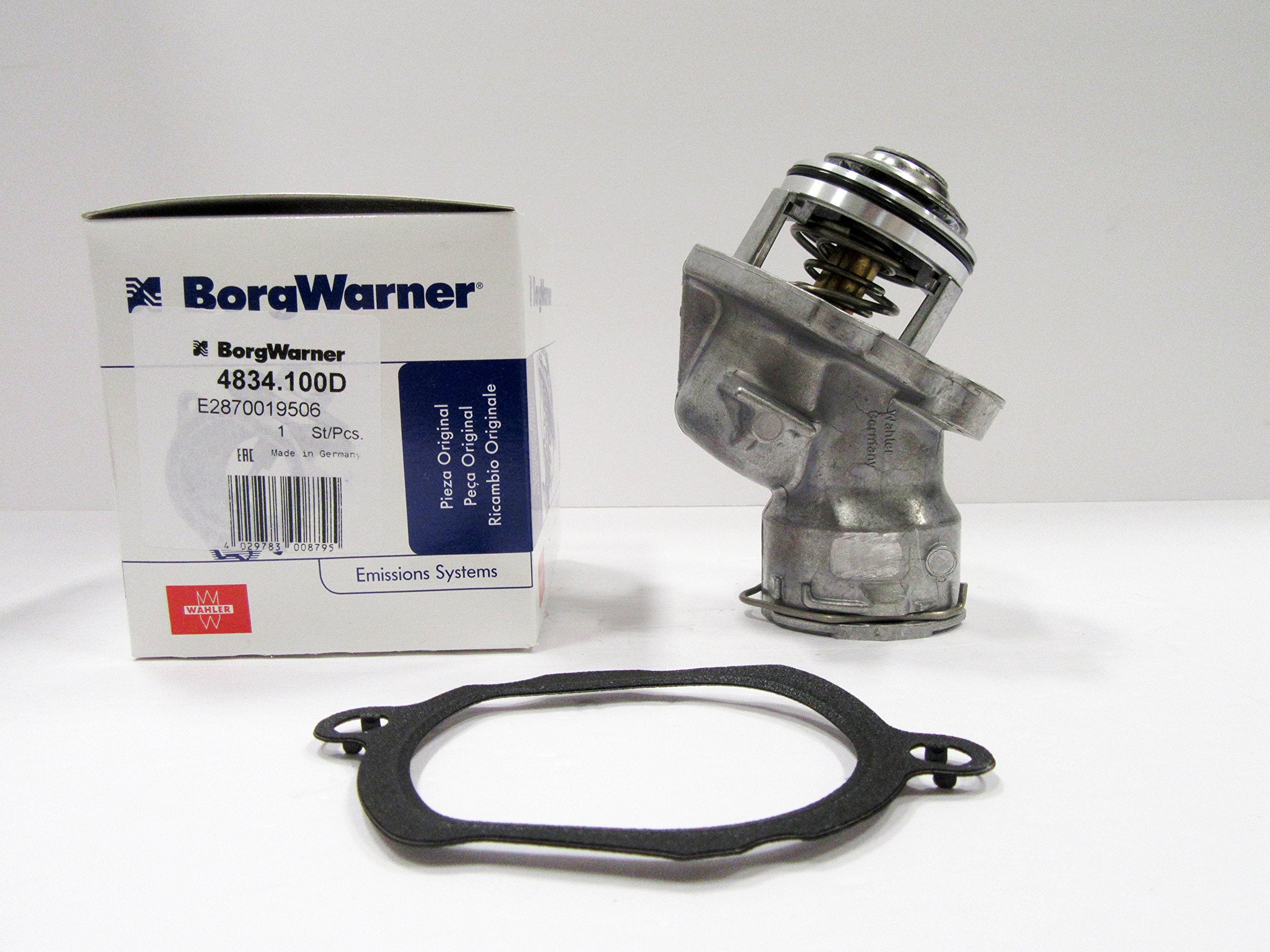 Mercedes Engine Thermostat + Housing + Sensor + Seal Wahler Oem 4834100D / 2722000415 C230 C280 C300 C350 Clk350 E350 Glk350 Ml3