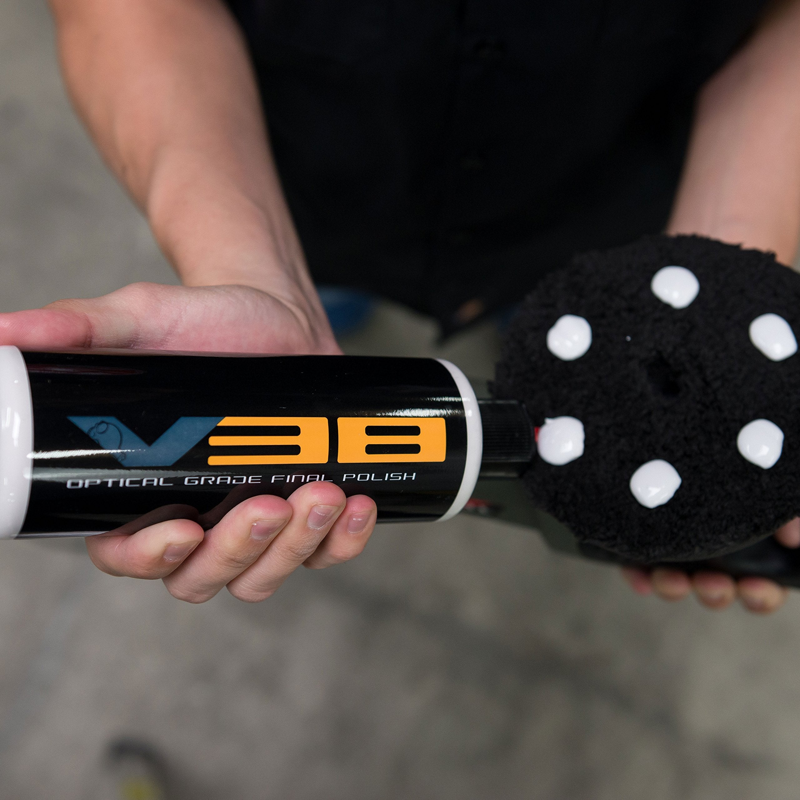 Chemical Guys Gap Vkit 101 V36 Optical Grade Cutting Polish And V38 Final Polish, 16 Ounce, 2 Items