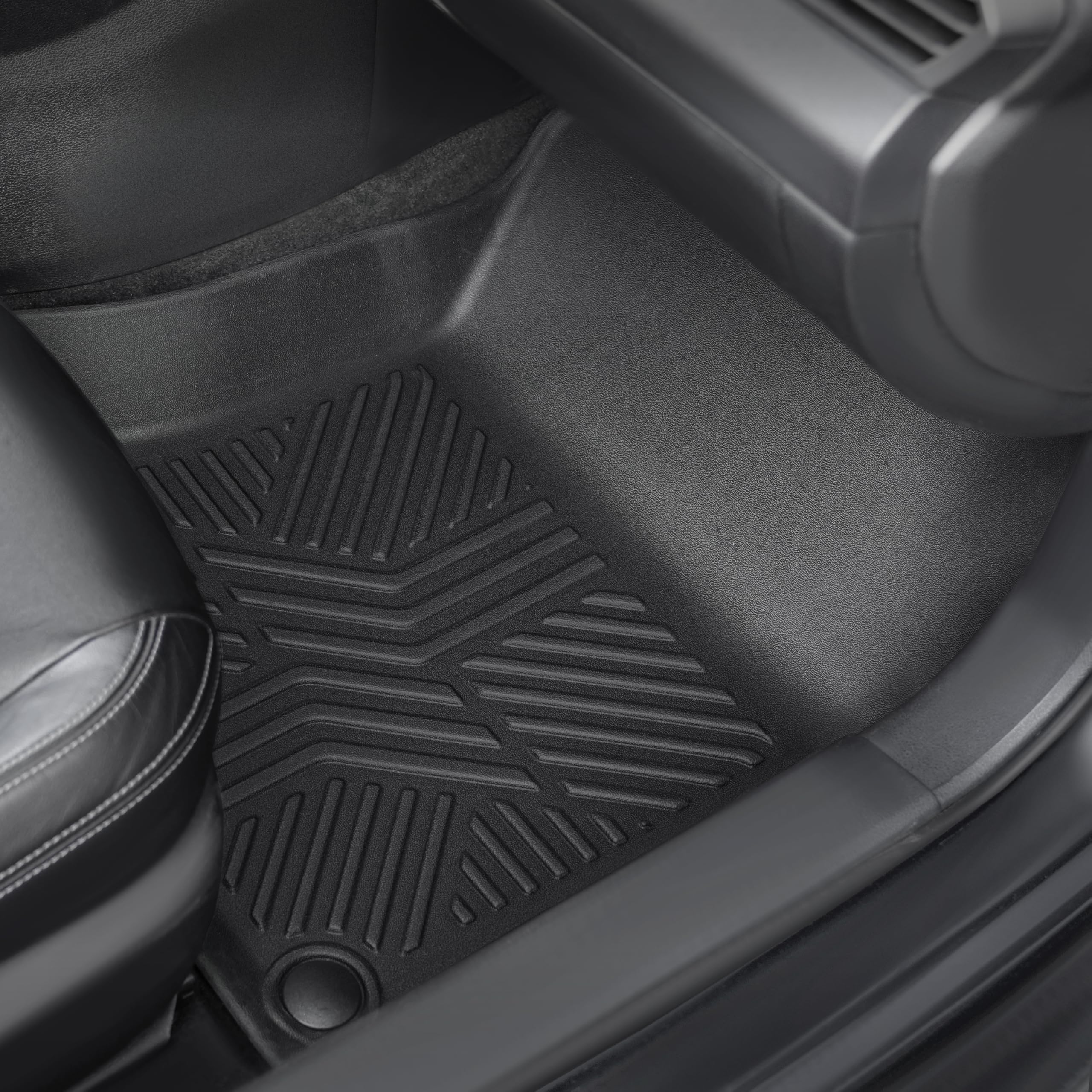 Karpal Floor Mats For Nissan Altima 2019-2024 2025, Front & 2Nd Row, Tpe Rubber All Weather Protection Heavy Duty Floor Liners A