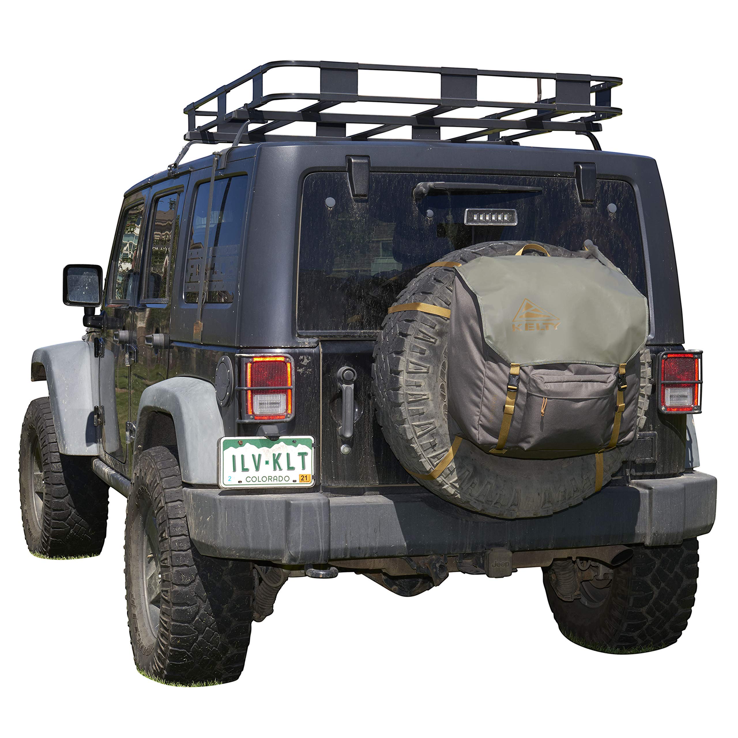 Kelty Trash Pak Beluga Overland Spare Tire Trash Bag For Tools, Gear, And Camping Fits Spare Tire Or Van Door