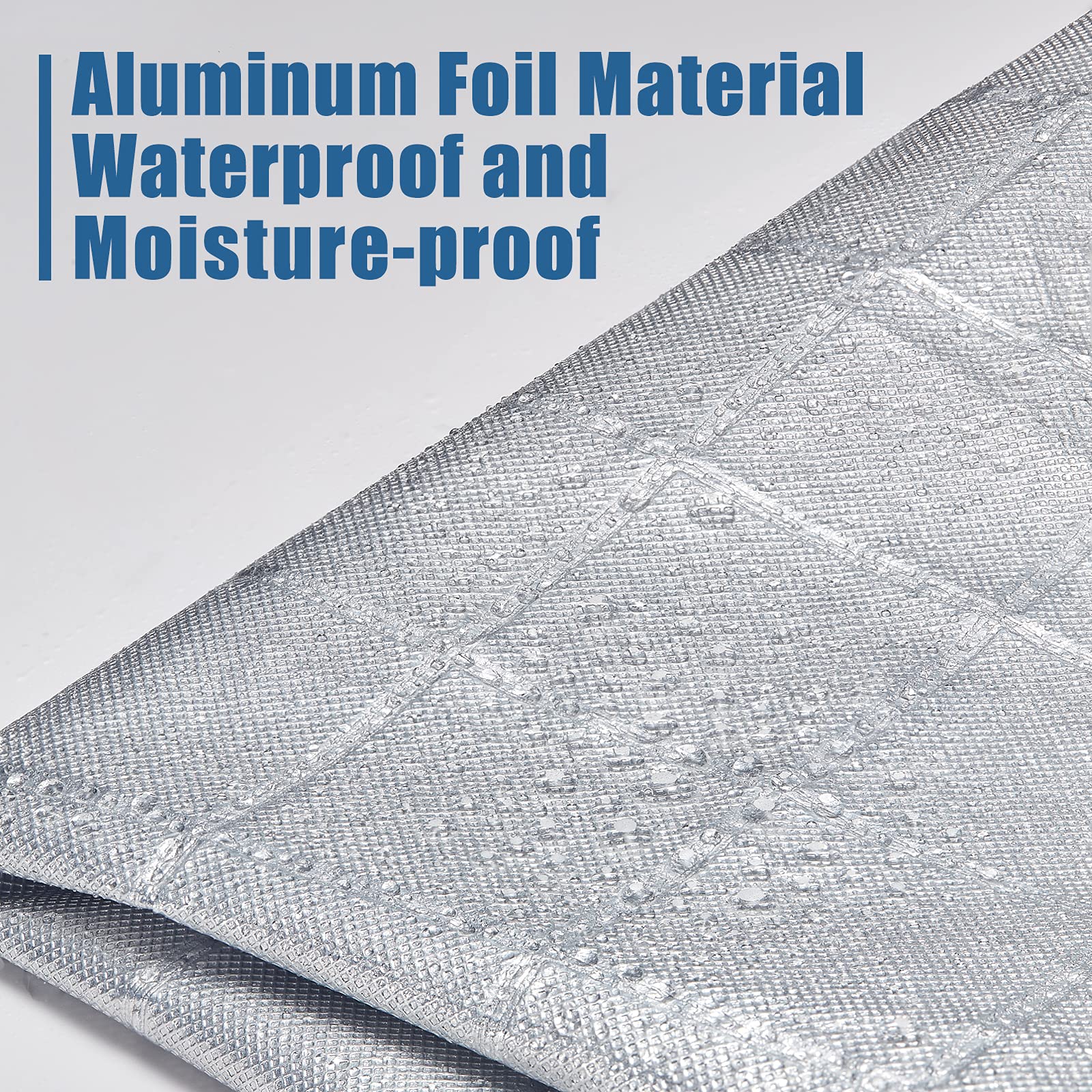 Syeral Rv Tire Covers Set Of 4, Waterproof Anti-Uv Snow Sun Rain Wheel Tire Protectors Covers For Trailer,Camper,Rv,Truck,Suv,27