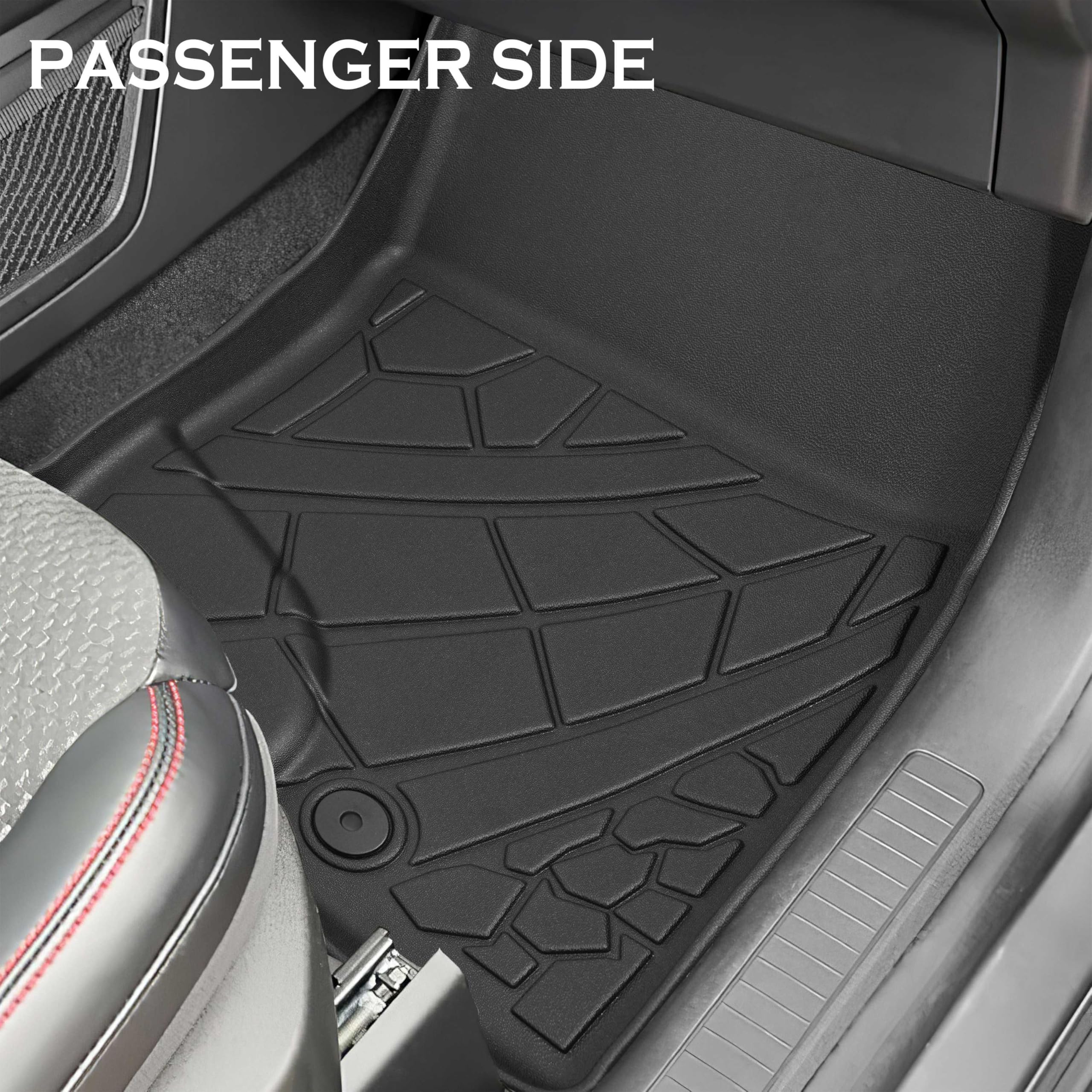 Karpal Floor Mats Cargo Liner Fit For Ford Escape 2020-2024 2025 (Not Fit Hybrid), Custom Fit Tpe Rubber Guard Accessories Anti-