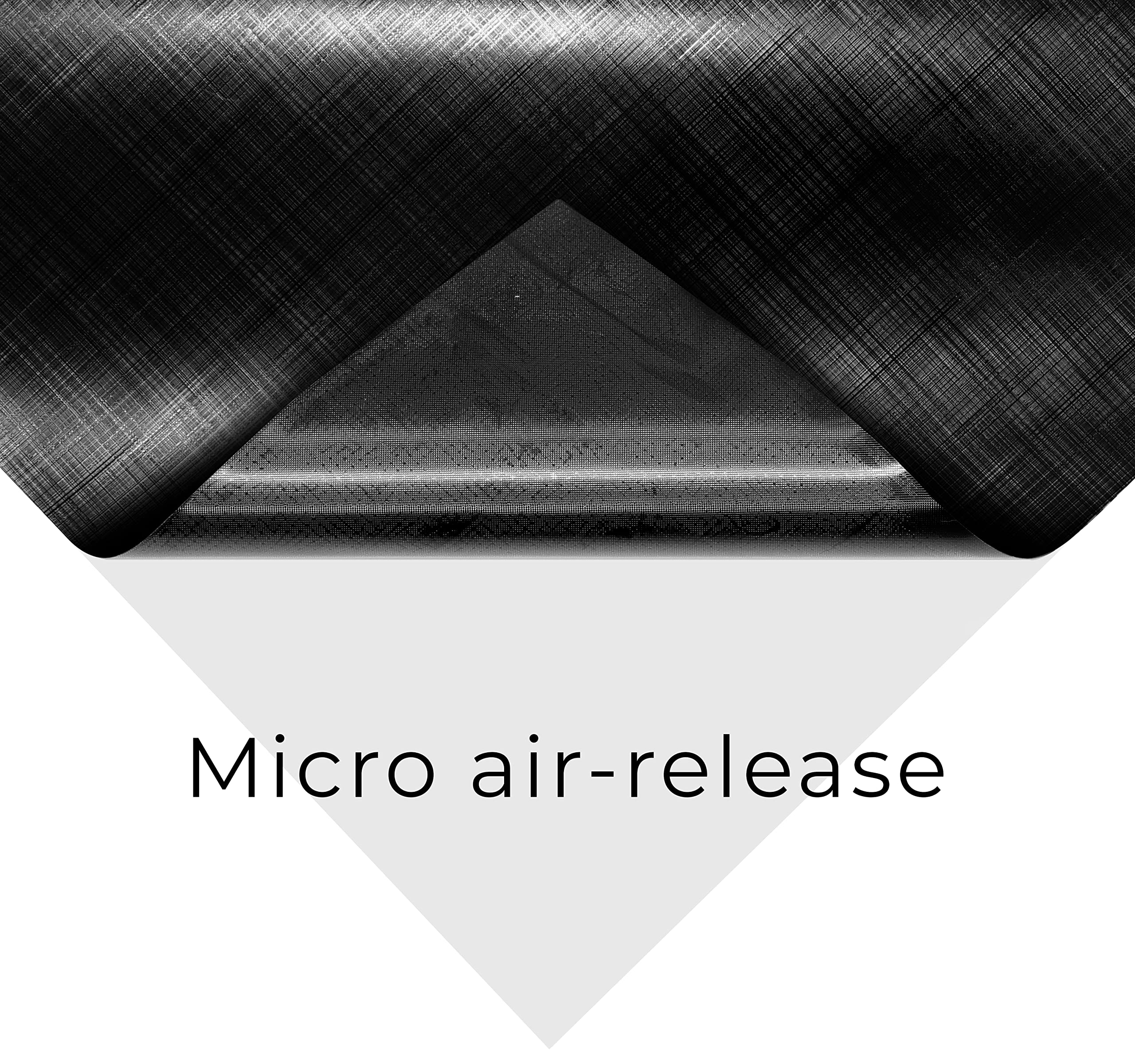 Vvivid Black Stealth Plaid Brushed Vinyl Car Wrap Roll (1Ft X 5Ft)