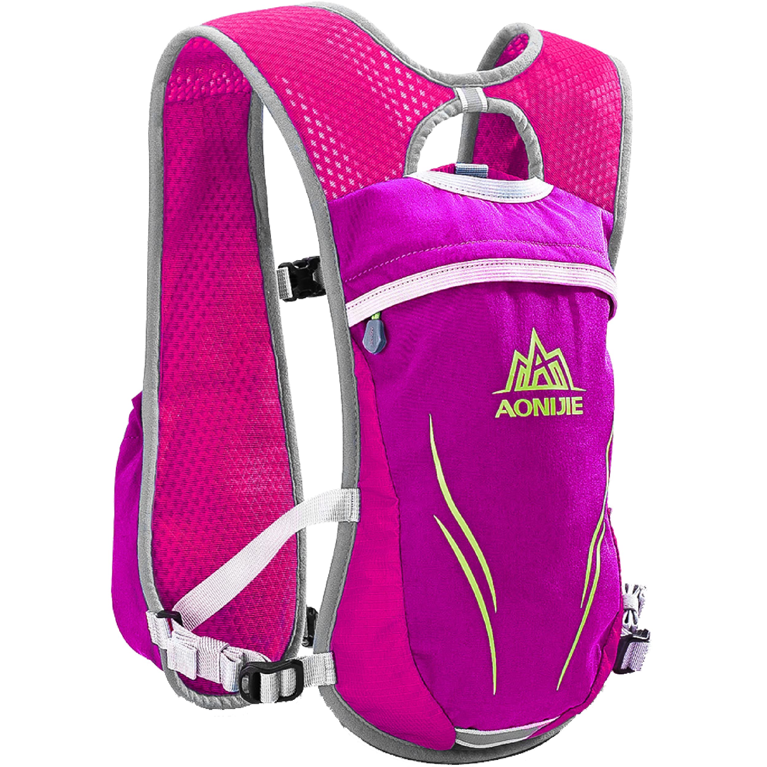 Azarxis Hydration Backpack Pack, 5L / 5.5L / 8L Running Vest For Women And Men - Fit For Marathon Trail Race Jogging (Rose Red (5.5L) - Only Backpack)