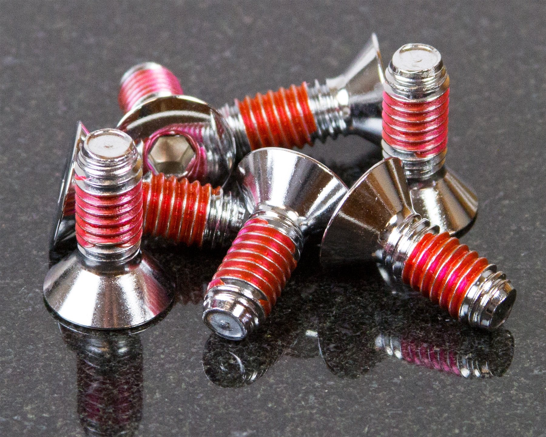 Vibra-TITE VC-3 Threadmate, 30ml Red Adhesive with Brush Cap Applicator for Easy Application