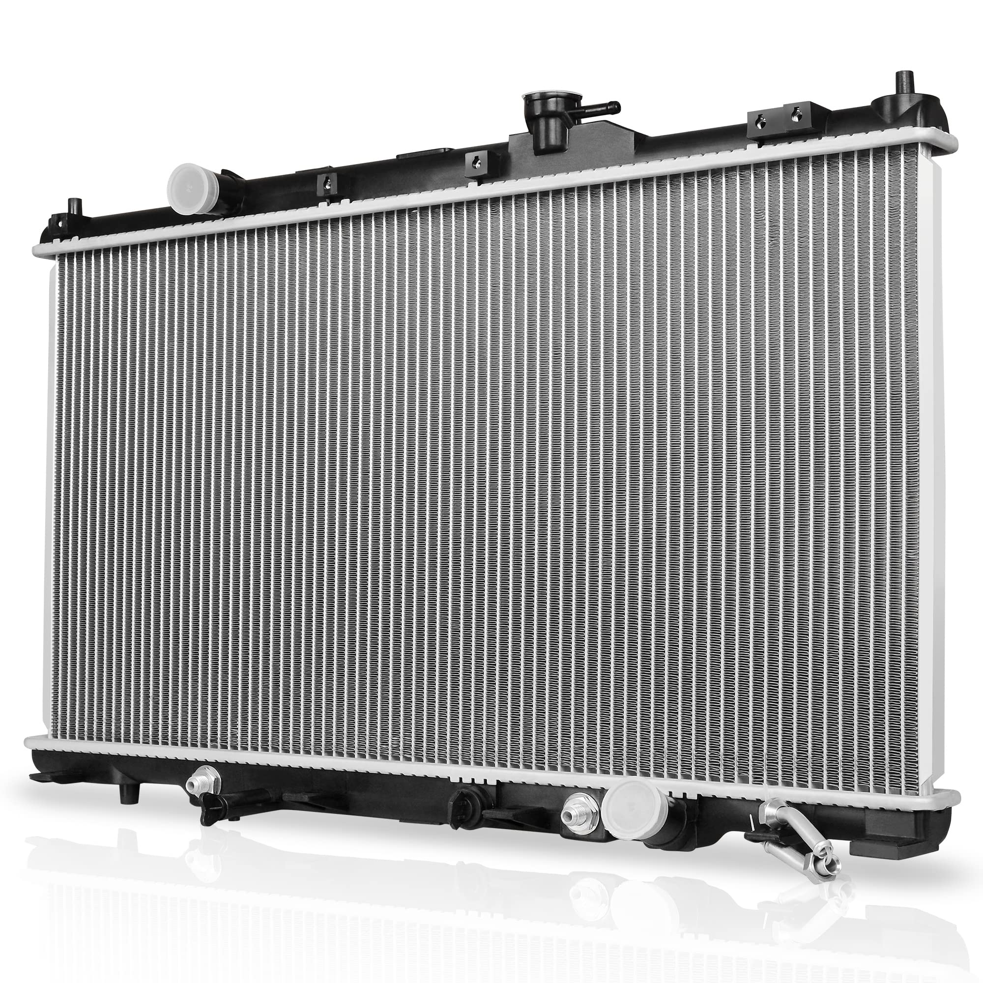 Dwvo Radiator Complete Radiator Compatible With 2002-2006 Crv Element, Eng K24A1/K24A4, 19010Paaa51, 19010Paaa53, 19010Paaa03
