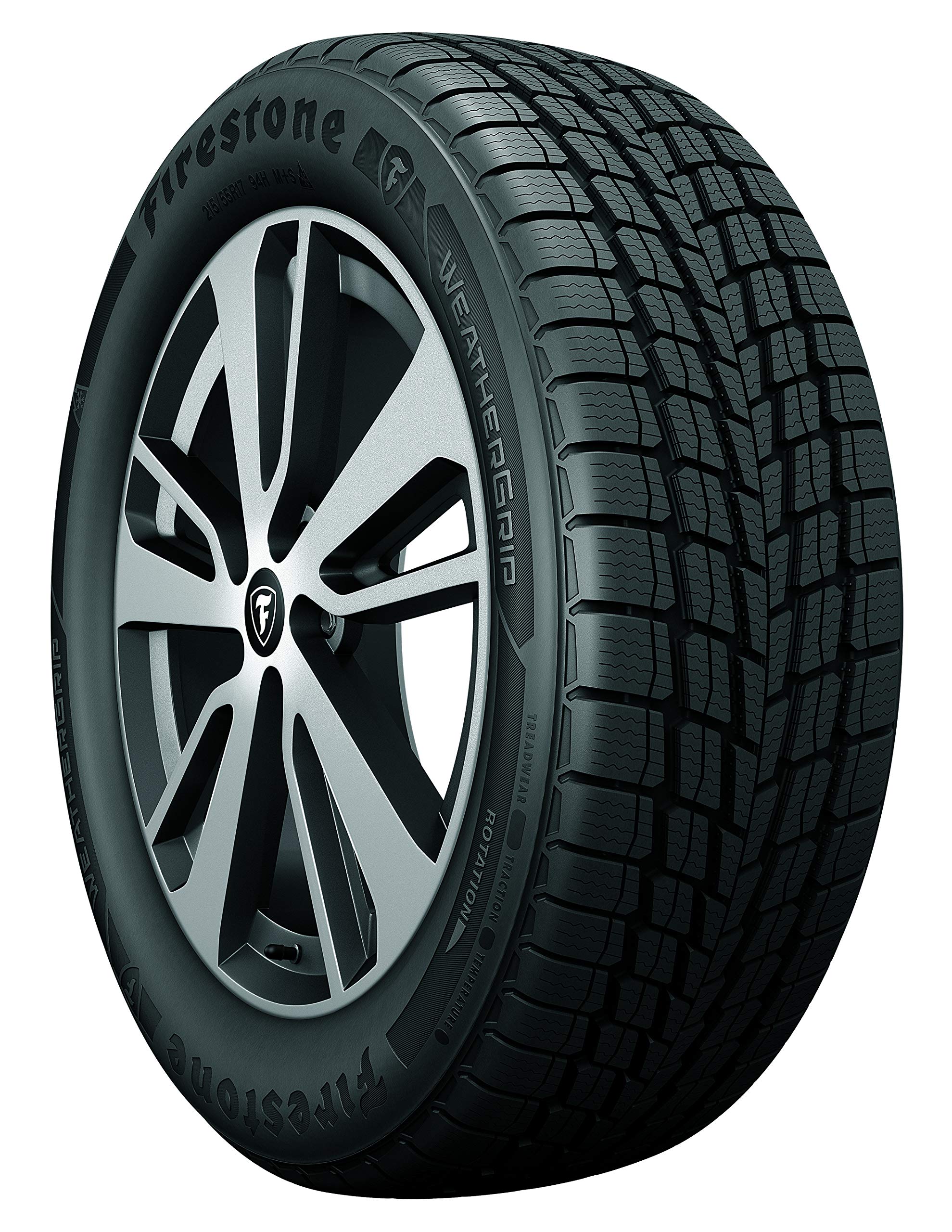 Firestone Weathergrip All-Weather Touring Tire 225/65R17 102 H