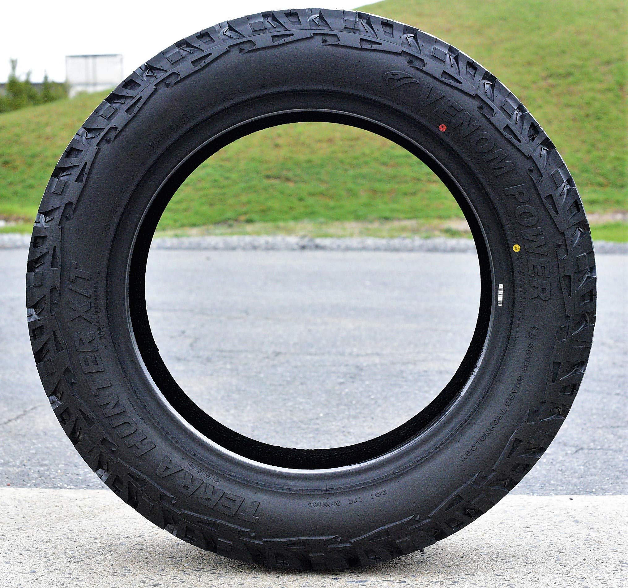 Venom Power Terra Hunter X/T Xt All-Terrain Mud Light Truck Radial Tire-33X12.50R18Lt 33X12.50X18 33X12.50-18 122R Load Range F