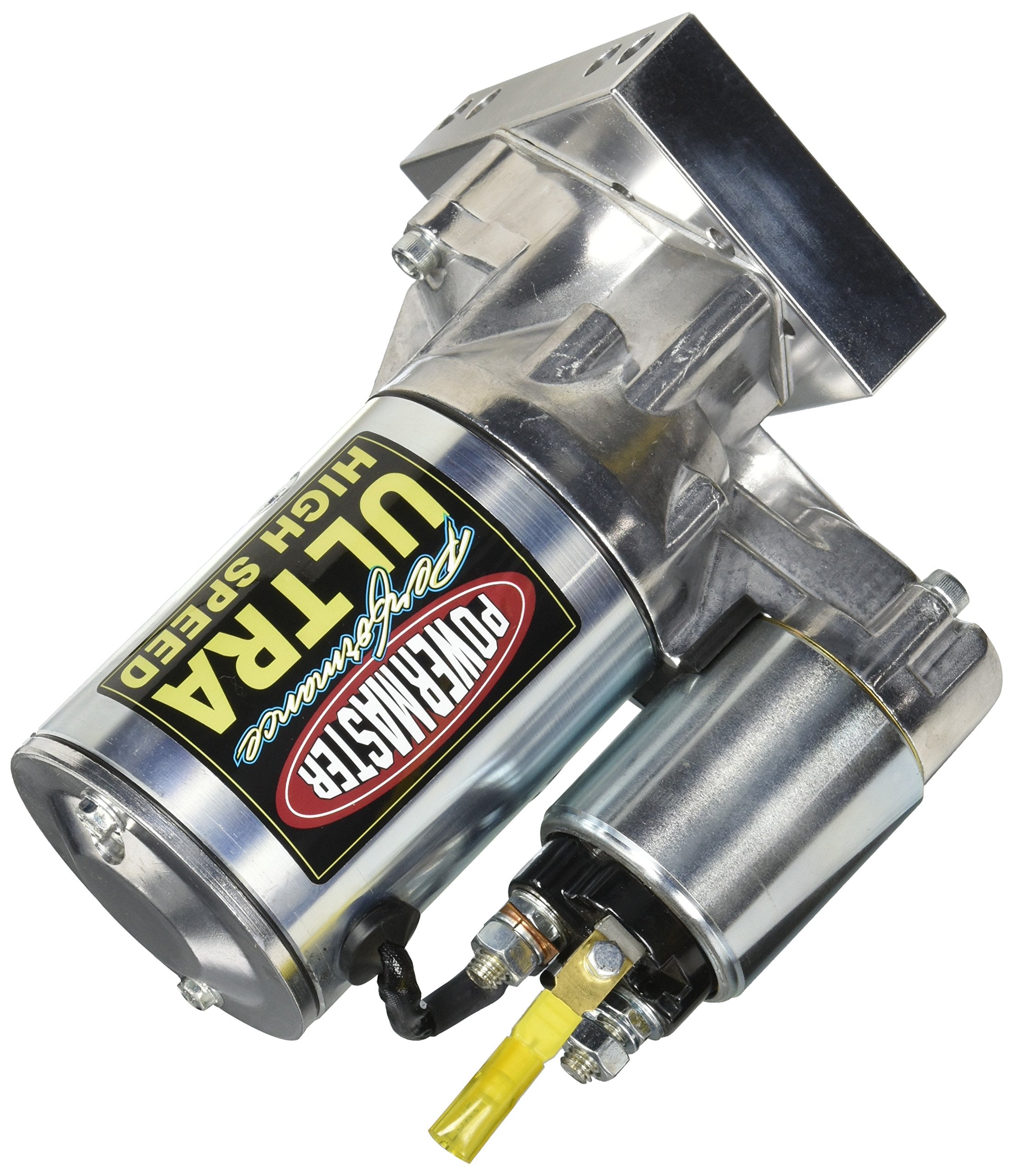 Powermasterstr Ultra Hs W/Billet Blk Chevy Universal Straight Mtg 153/168T Flyw 2.2Kw Natural