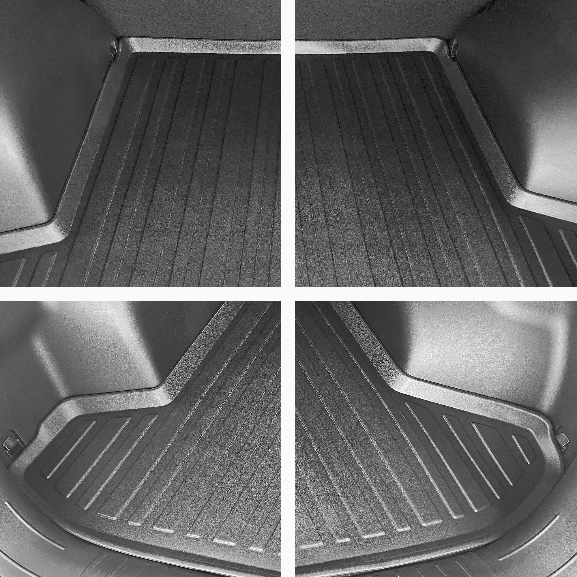 Premium Cargo Liner For Hyundai Tucson 2022-2025 Without Subwoofer - 100% Protection - Custom Fit Car Trunk Mat - All-Season Cargo Mat - 3D Shaped Laser Measured Trunk Liners For Tucson