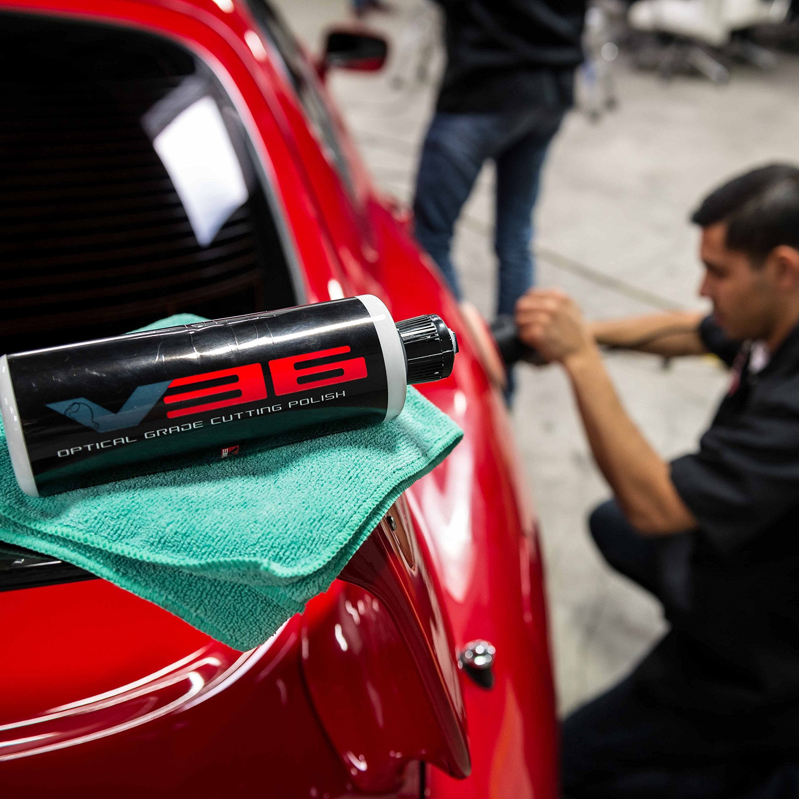 Chemical Guys Gap_V36_04 V36 Optical Grade Cutting Polish (4 Oz)