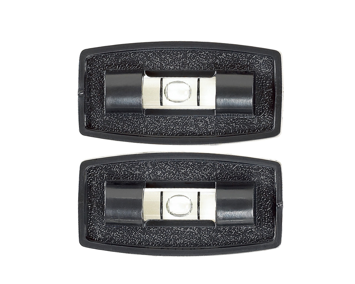 Hopkins Towing Solutions 03926 Never Fade Two Way Stick-On Level, Black