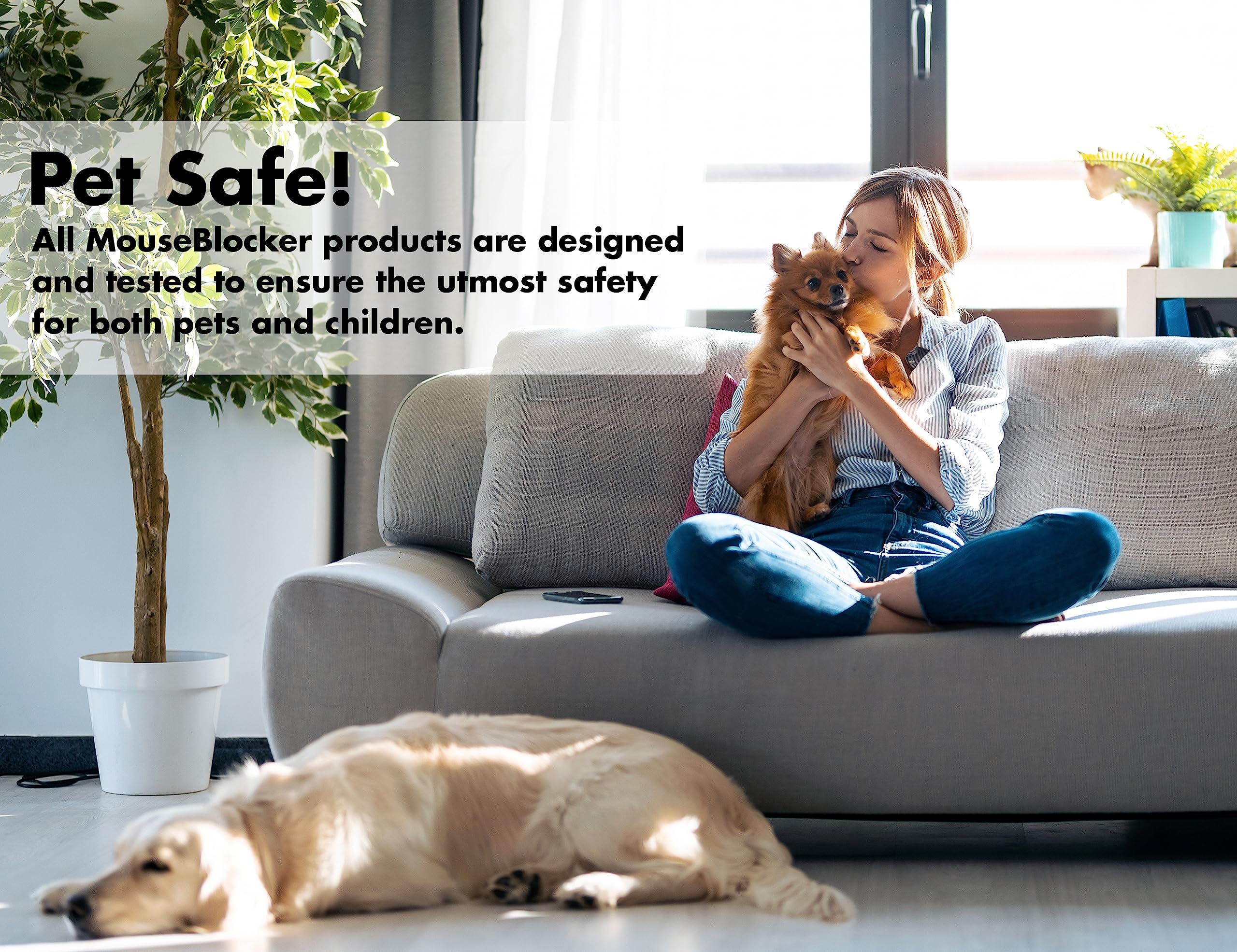 MouseBlocker 12V Ultrasonic Under Hood Mouse and Rodent Deterrent for Your Vehicle