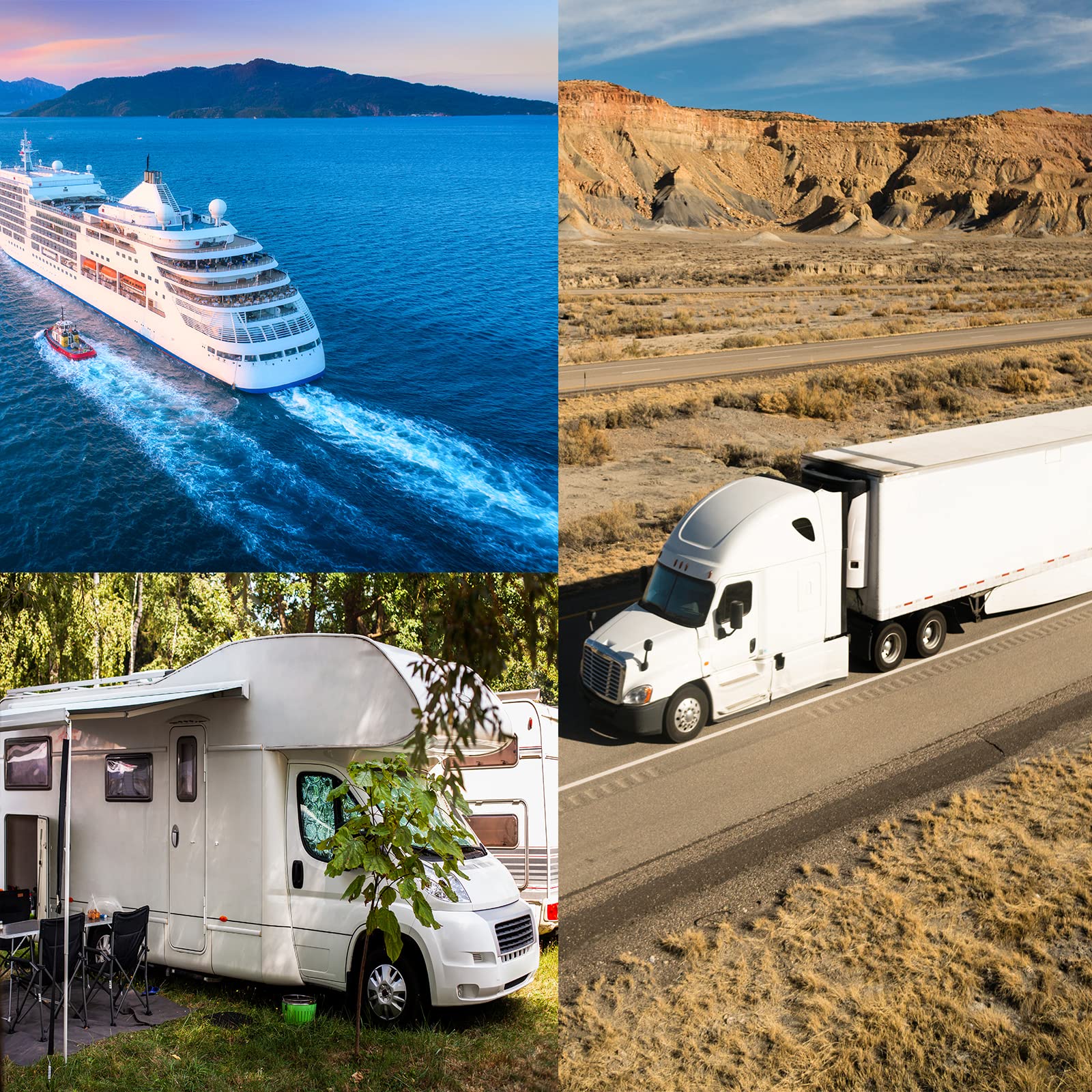 Rocker Switch Panel Housing Holder For Car Boat Rv Truck - Anodized Aluminium