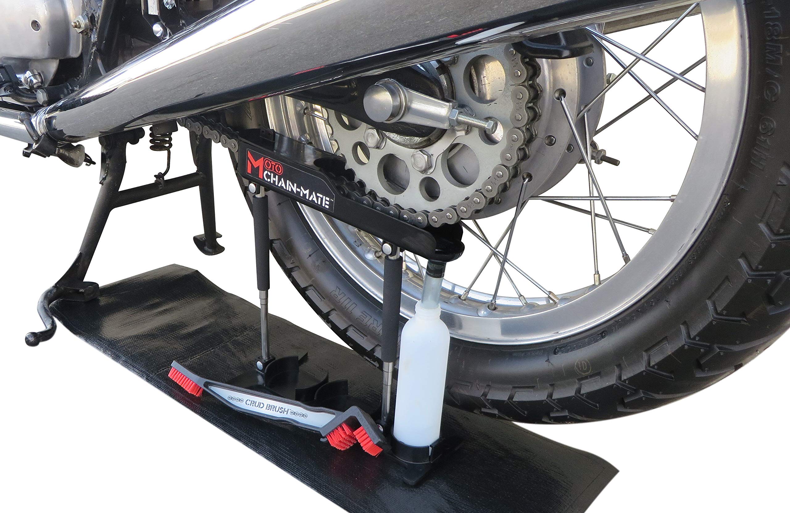 Gearhead Zone Moto Chain-Mate Motorcycle Chain Cleaning & Lubrication Kit - Model MCM101