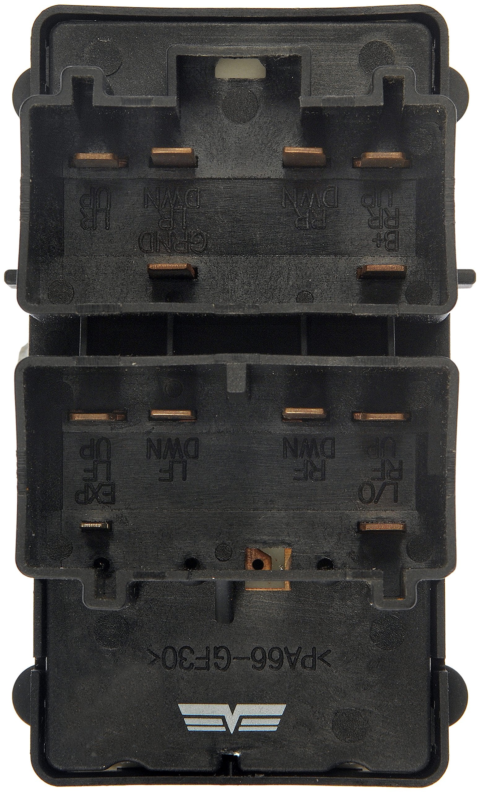 Dorman 901-313 Front Driver Side Door Window Switch Compatible with Select Lincoln Models, Black