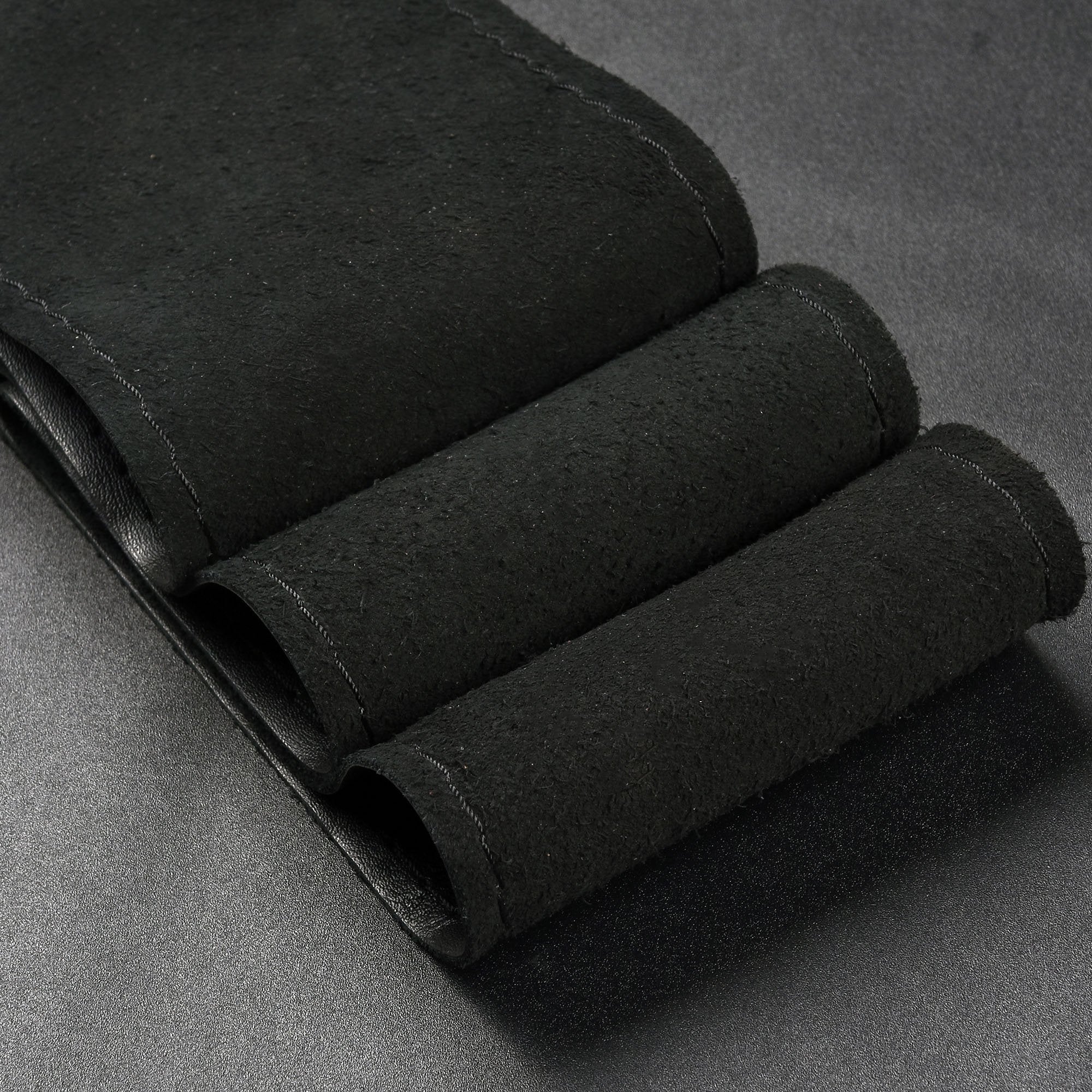 Bmlei Top Genuine Leather Steering Wheel Cover Universal 15 Inch With Anti-Slip Design And Soft Padding,Steering Wheel Stitch On