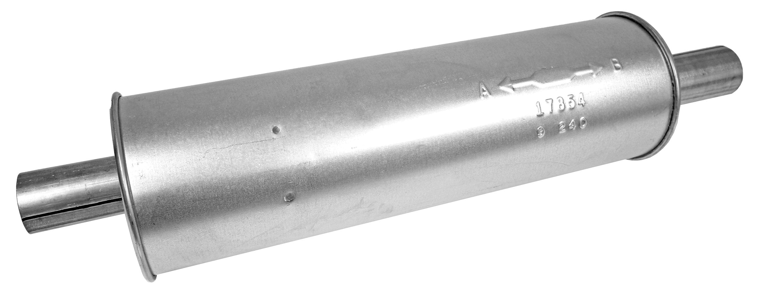 Walker Soundfx Universal 17854 Universal Exhaust Muffler 2 Inlet (Id) 2 Outlet (Id)