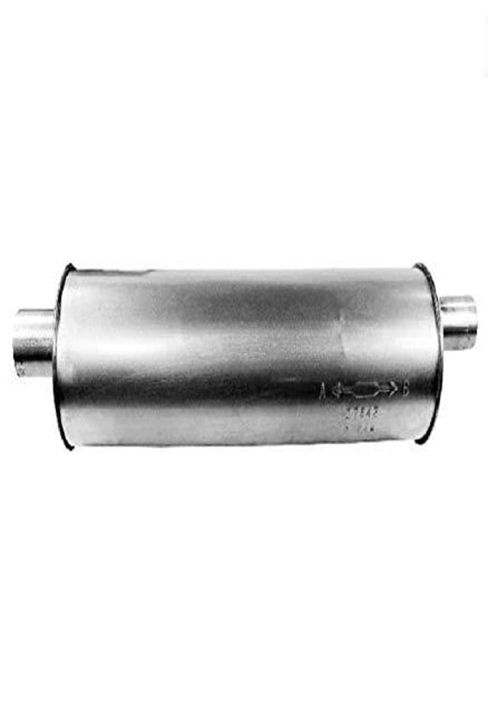 Walker Soundfx Universal 17842 Universal Exhaust Muffler 2.5 Inlet (Id) 2.25 Outlet (Id)
