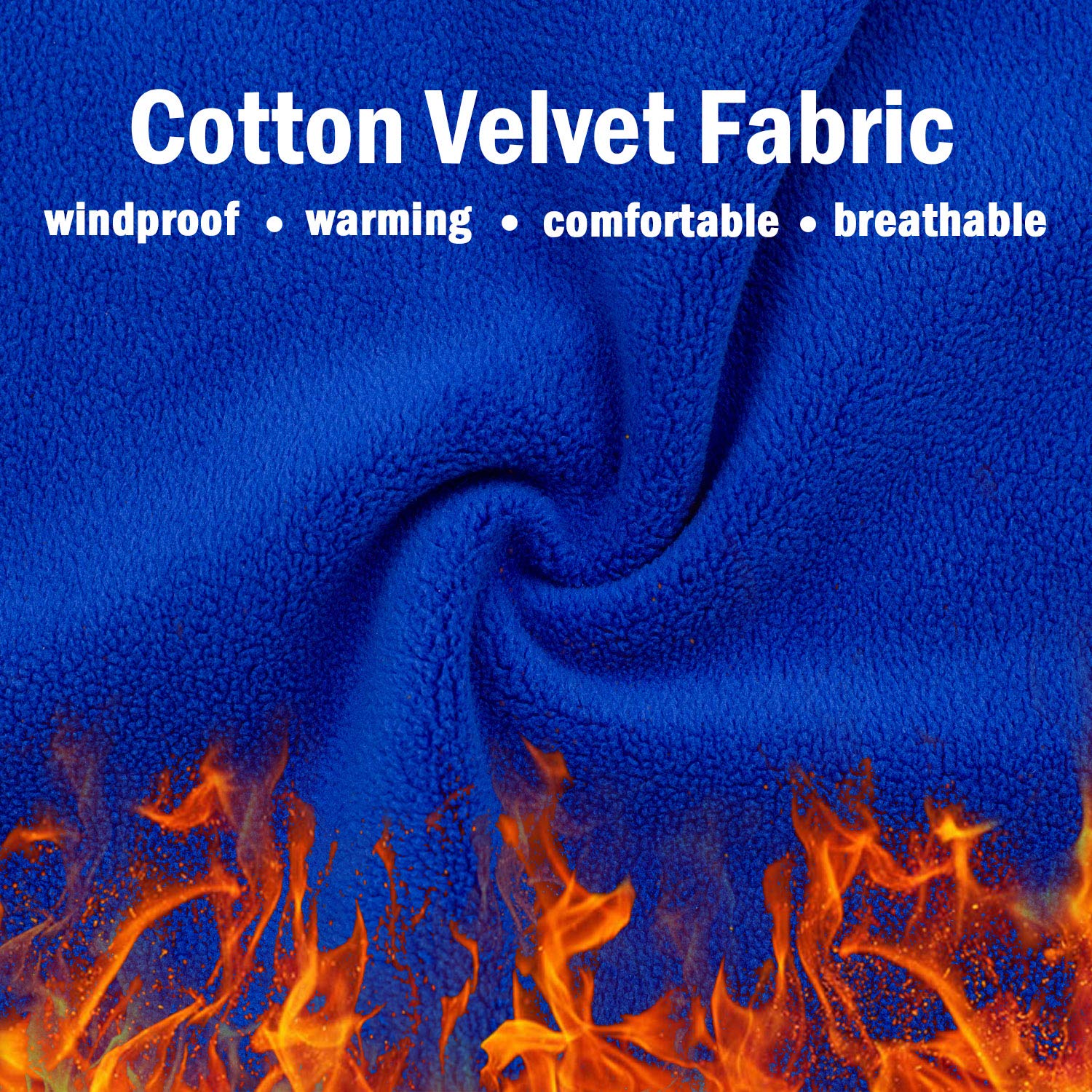 Dymex 2 Pcs Kids Neck Warmer Gaiter Winter Fleece Neck Cover Balaclava Windproof Face Cover Mask For Ski Motorcycle