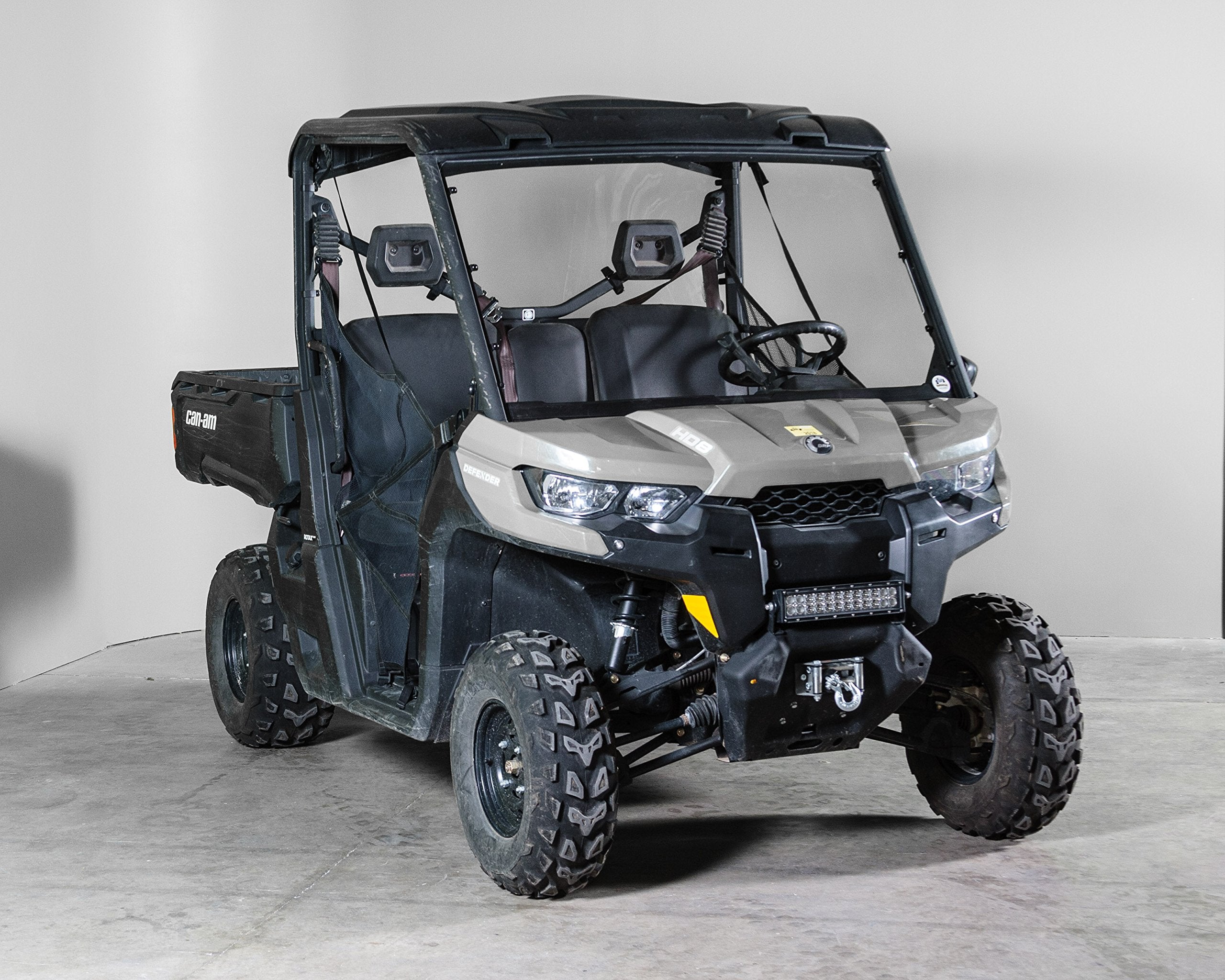 Compatible With Can-Am Defender Full Utv Windshield - Made In The Usa!