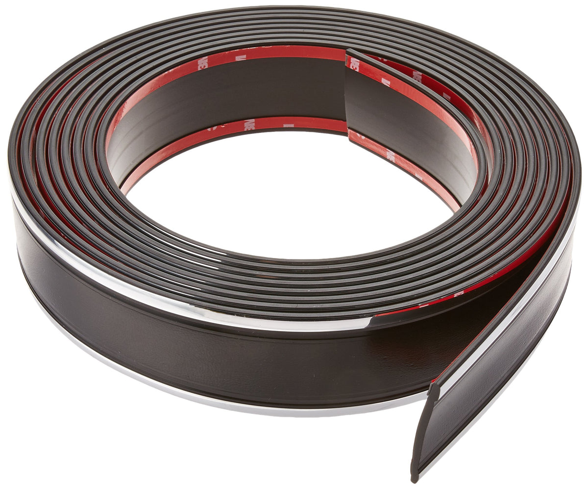 Cowles Custom - Premium Universal Body Molding for All Vehicles - Easy Install, Chrome Finish, 2 by 18 ft, UV Protected, Long 