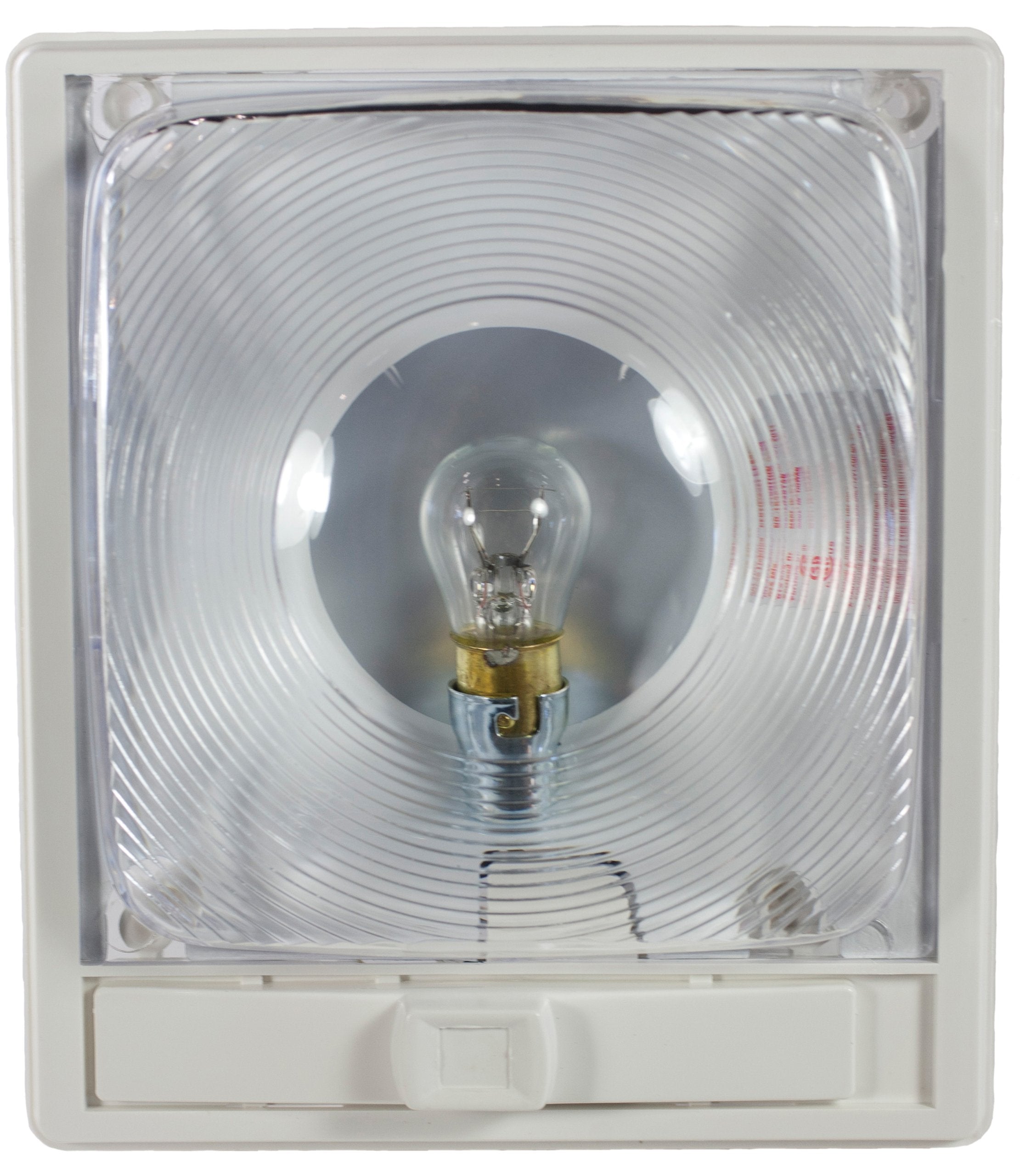 Arcon 11824 Double Light with Optic Lens and White Base