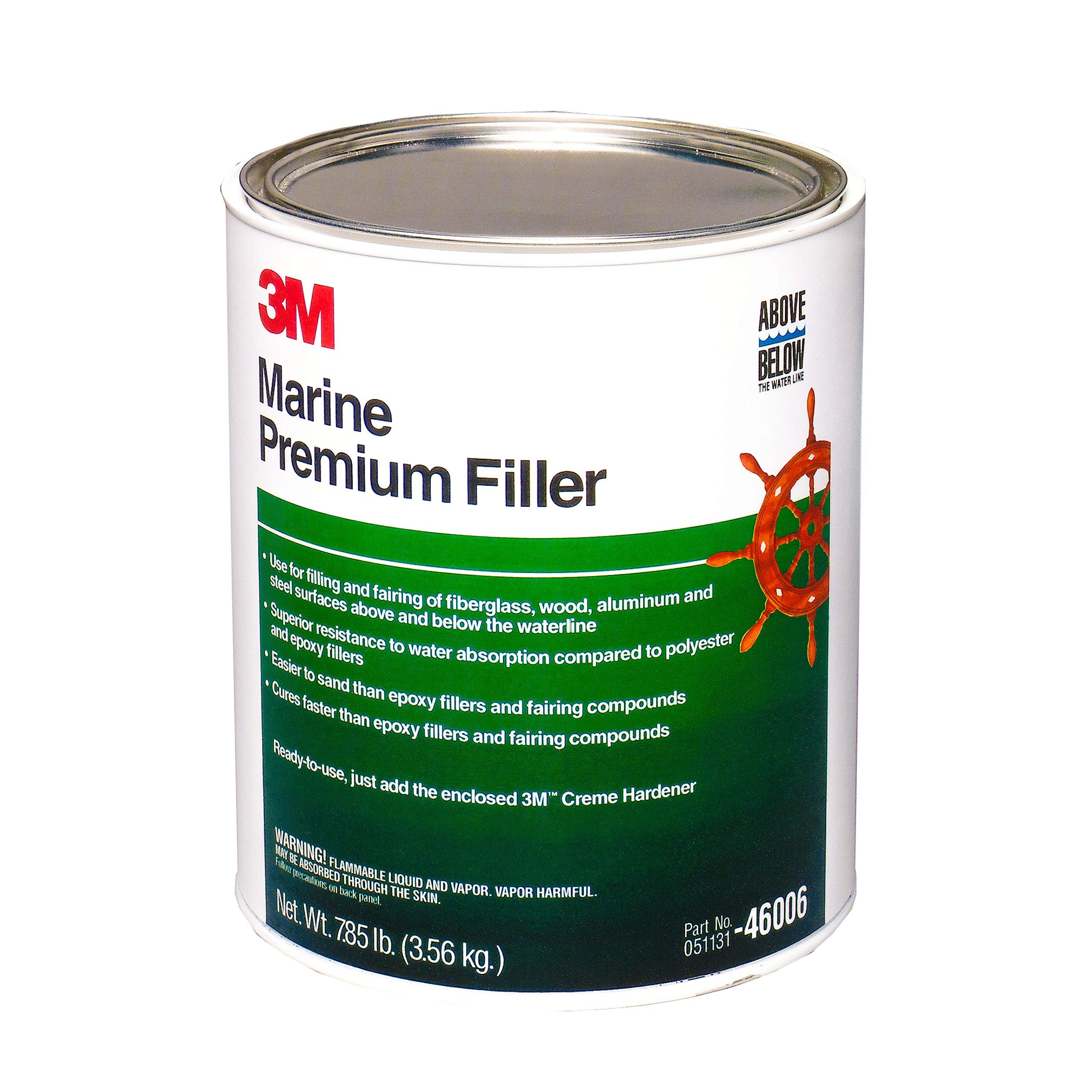 3M Marine Premium Filler, 46006, 1 Gal
