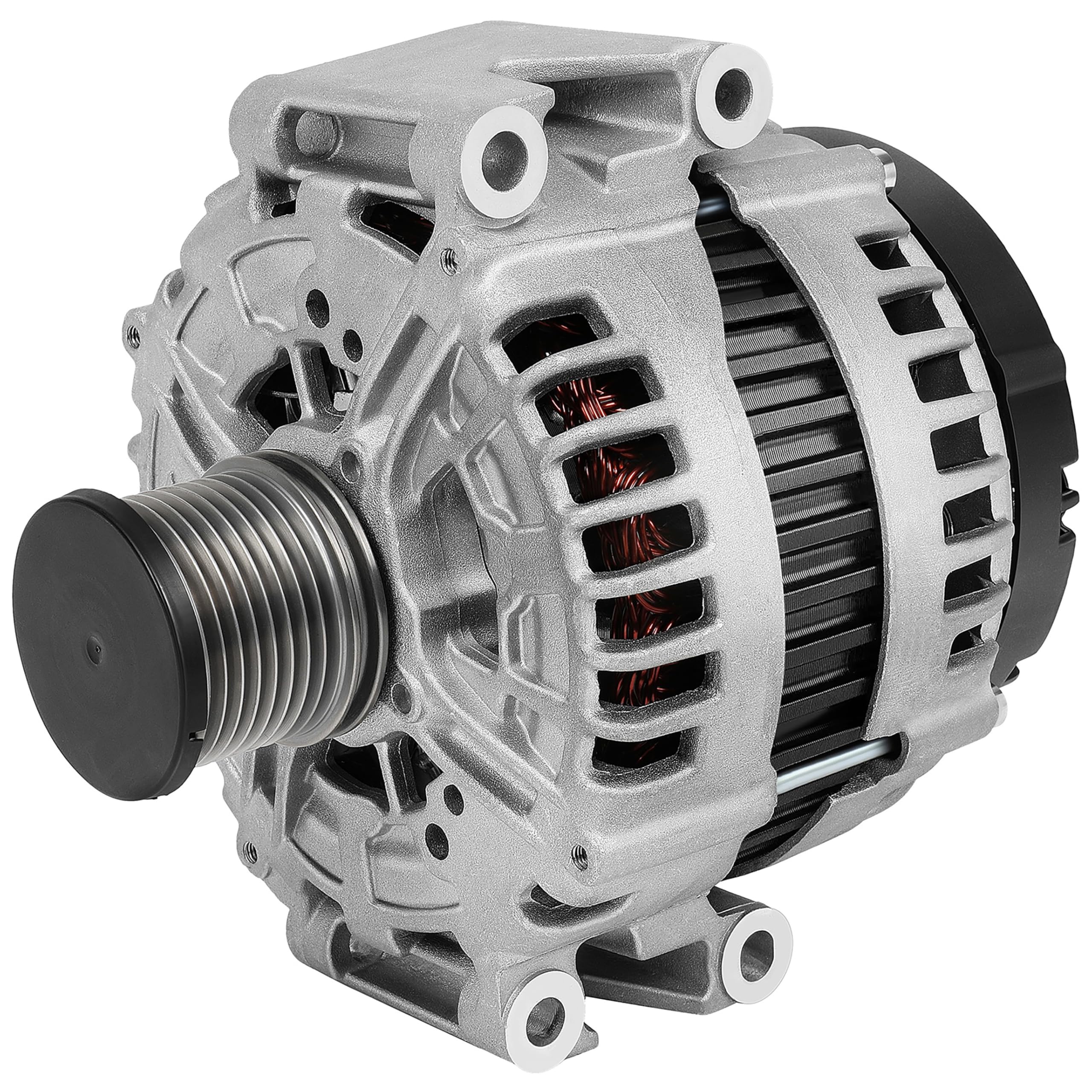 SCITOO Alternator Fits for Mercedes-Benz for GL320 3.0L 2007 2008 2009,for Mercedes-Benz for ML320 3.0L 2007 12V 220Amp CW 8-Gro