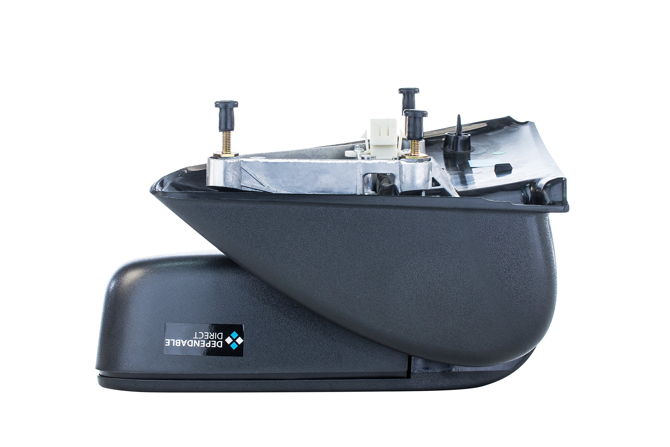 Dependable Direct Right Passenger Side Mirror - Power Operated, Textured, Heated, Folding Compatible With Dodge Ram 1500 2500 3500 (2002 2003 2004 2005 2006 2007 2008 2009 2010) - Ch1321215