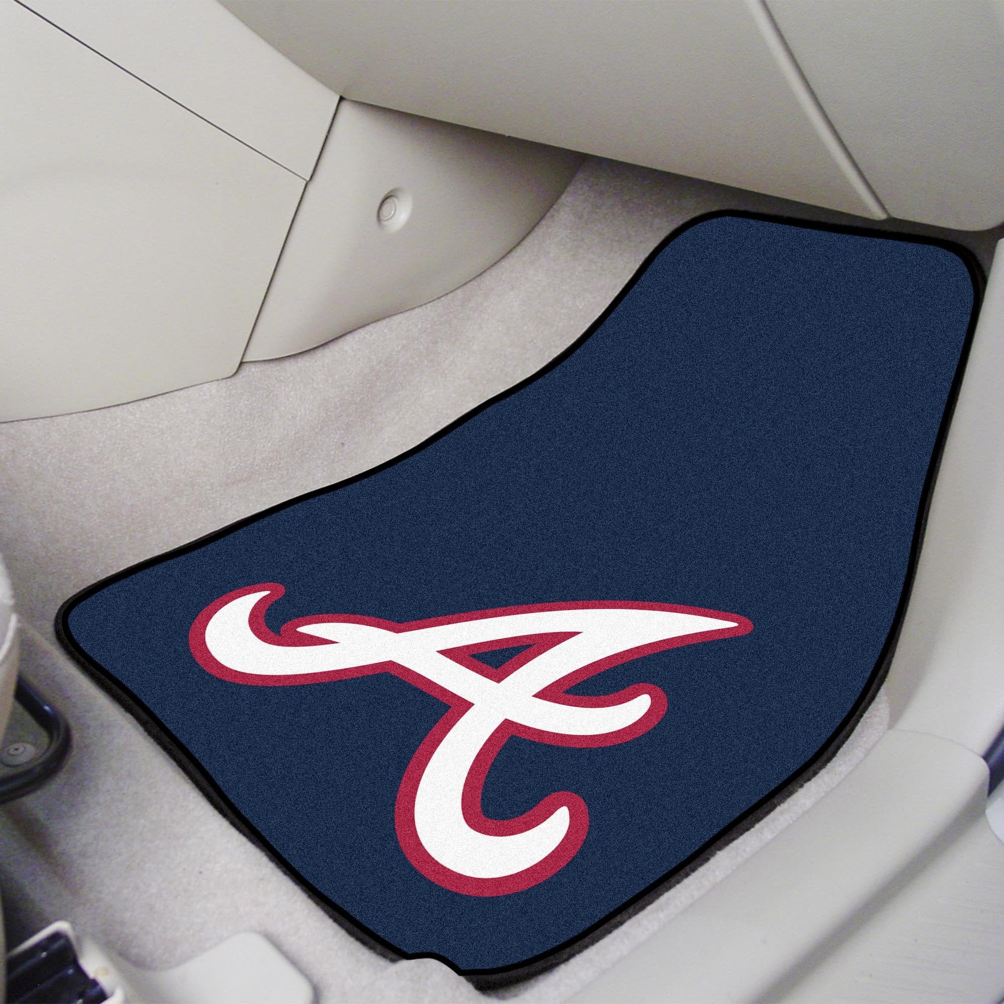 Mlb - Atlanta Braves 2 Piece Front Car Mats