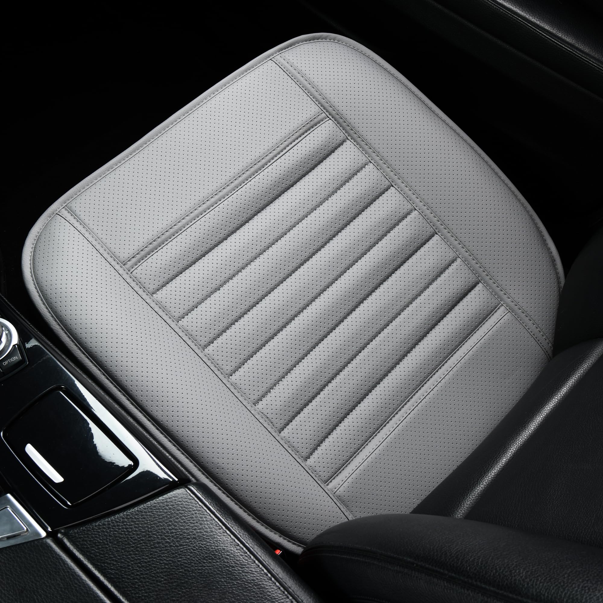 Sunny Color 1Pc Edge Wrapping Comfortable Car Front Seat Cover Cushion Pad Mat Protector, Anti-Slip Bottom Seat Cushion Cover Fo