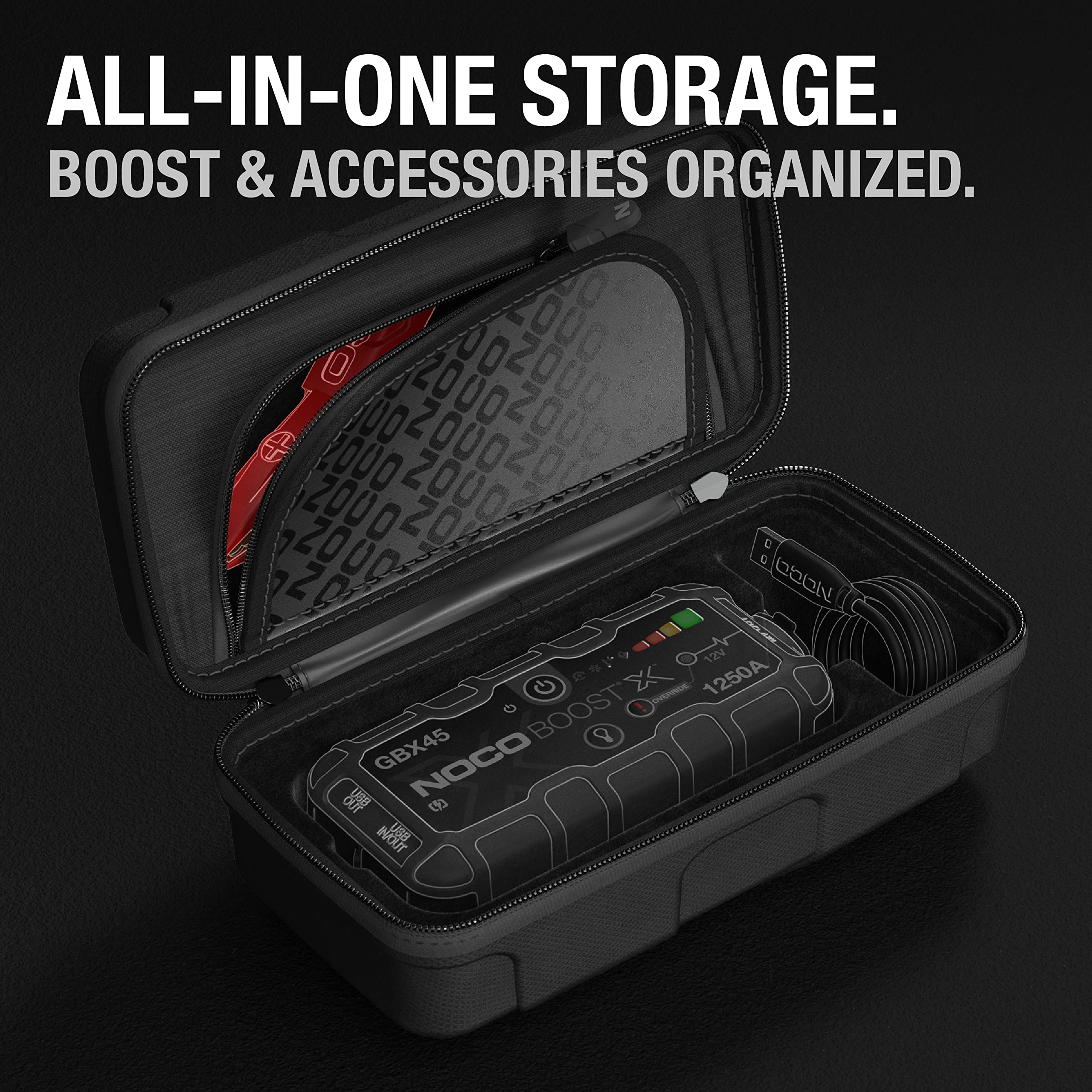 Noco Gbc101 Boost X Eva Protection Case For Gbx45 Ultrasafe Lithium Jump Starters
