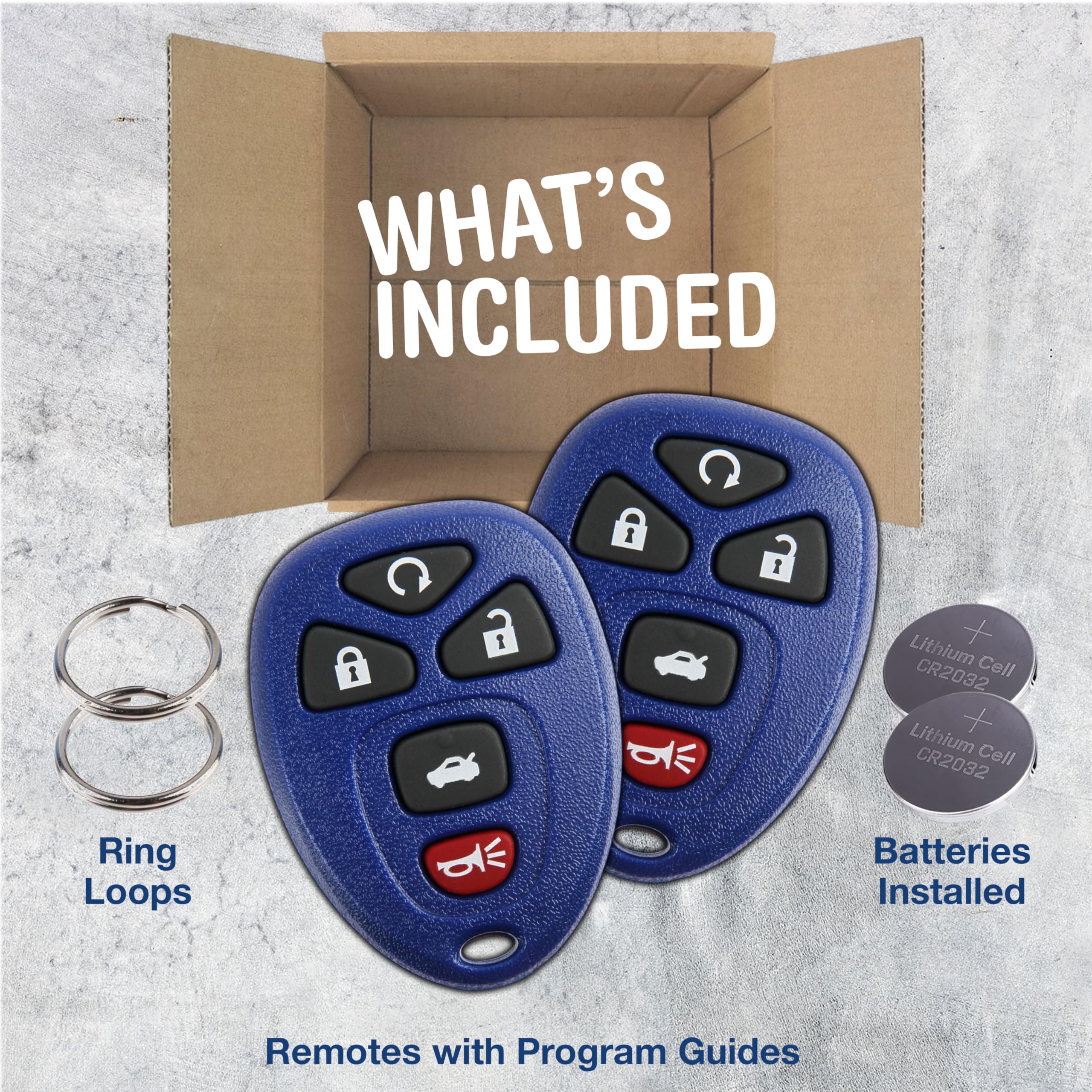 2X Keylessoption Key Fob Replacement For 2004 2005 2006 2007 2008 2009 2010 2011 2012 2013 Buick Chevrolet Chevy Cobalt Malibu P