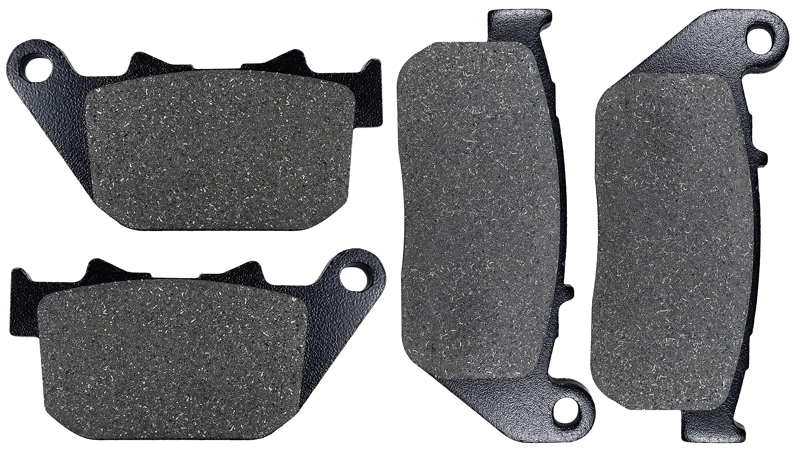 Moolang Brake Pads Front And Rear For Harley Davidson Sportster 1200 Xl1200C Custom, Sportster 883 Xl883 Xl883C Custom, Xl883R Xl883N Xl883L Xl1200L Xl1200N Xl1200V