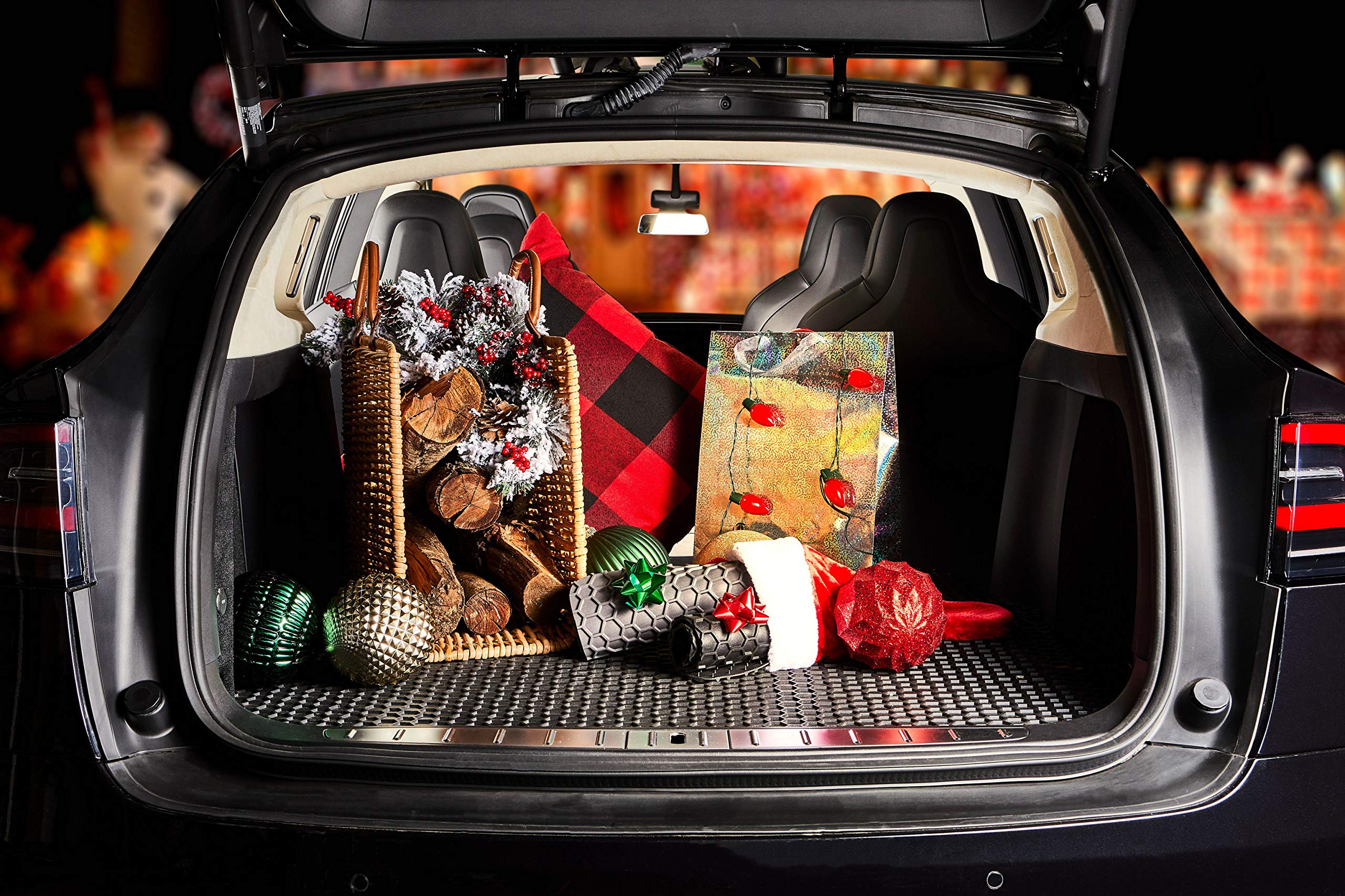 Toughpro Cargo/Trunk Mats Accessories For Honda Odyssey (3Rd Row Fold Down) All Weather Heavy Duty (Made In Usa) Black Rubber 20