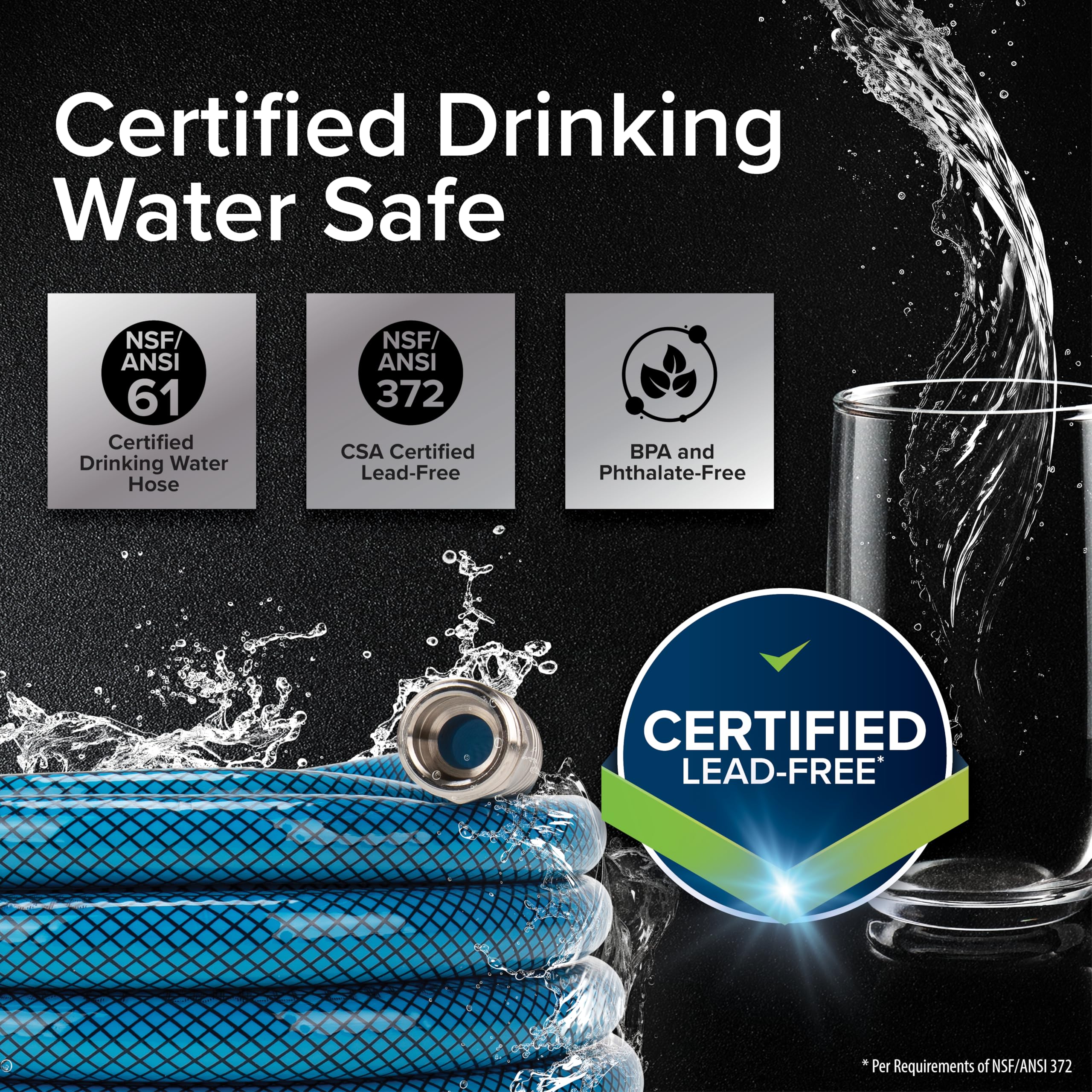 Camco 22843 Premium Drinking Water Hose (5/8Id X 35') Size: 35 Feet Outdoor, Home, Garden, Supply, Maintenance