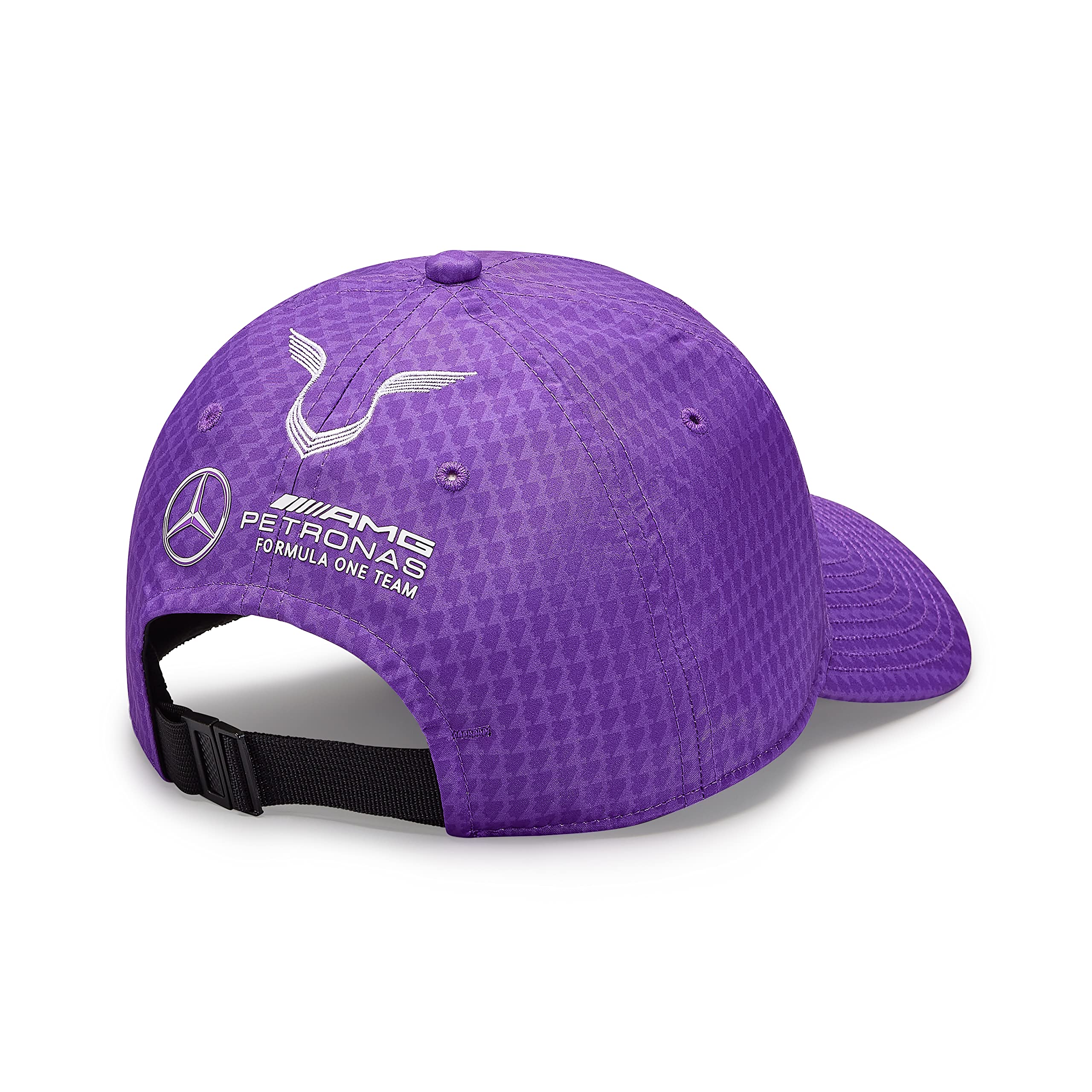 Mercedes Amg Petronas Formula One Team - 2023 Lewis Hamilton Driver Hat - Purple - Unisex - Size: One Size