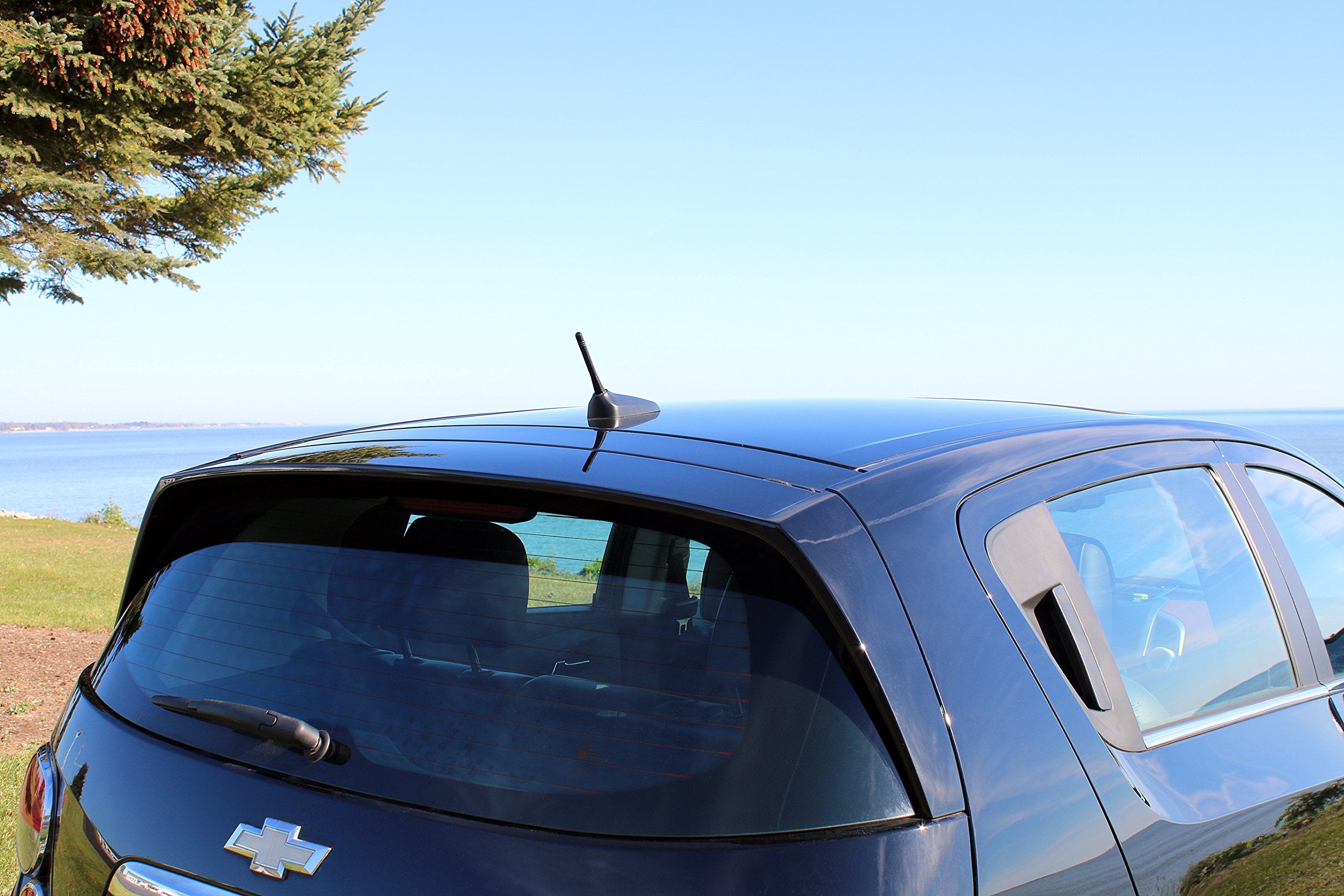 Antennamastsrus - Made In Usa - 4 Inch Black Aluminum Antenna Is Compatible With Jeep Grand Cherokee (2011-2013)