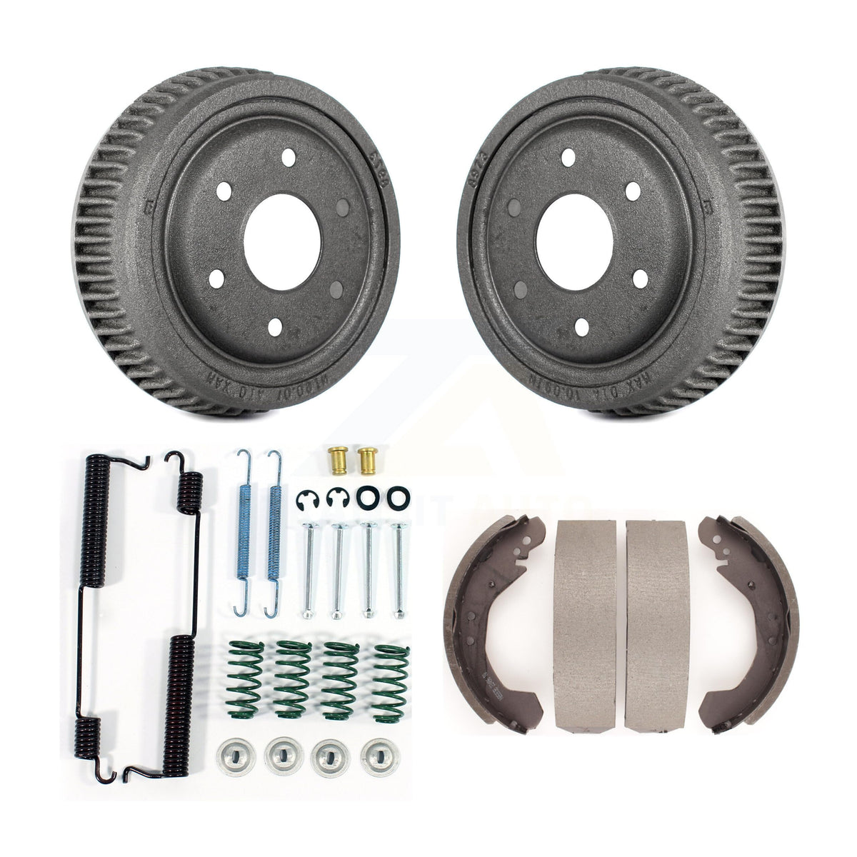 Transit Auto Rear Brake Drum Shoes And Spring Kit Replacement For K1500 Chevrolet Gmc Yukon Blazer K8N-100289