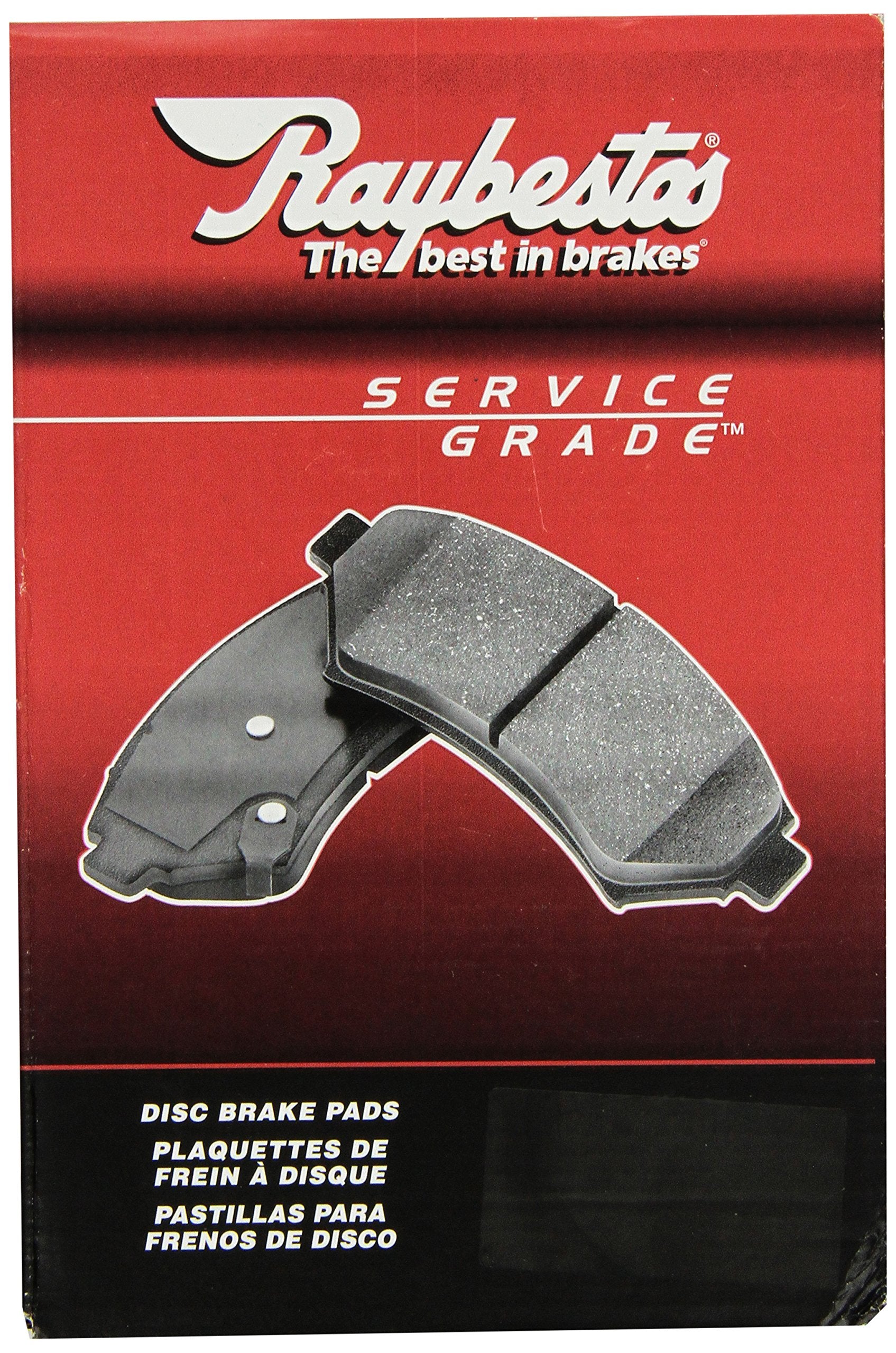 Raybestos Sgd1053M Service Grade Semi-Metallic Disc Brake Pad Set