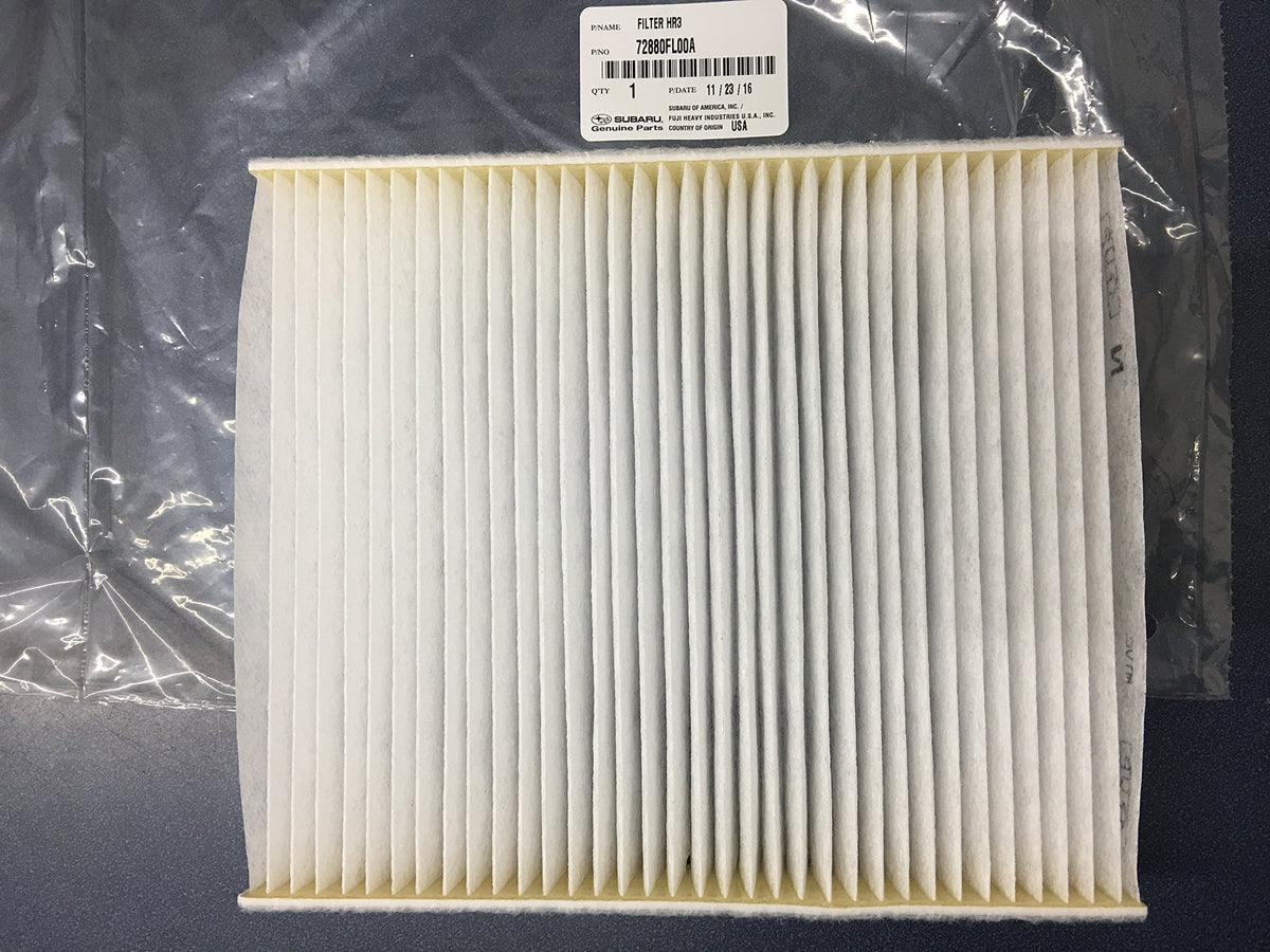 Subaru Genuine Cabin Air Filter - Ascent Outback Legacy Crosstrek Imrpeza - 72880Fl00A