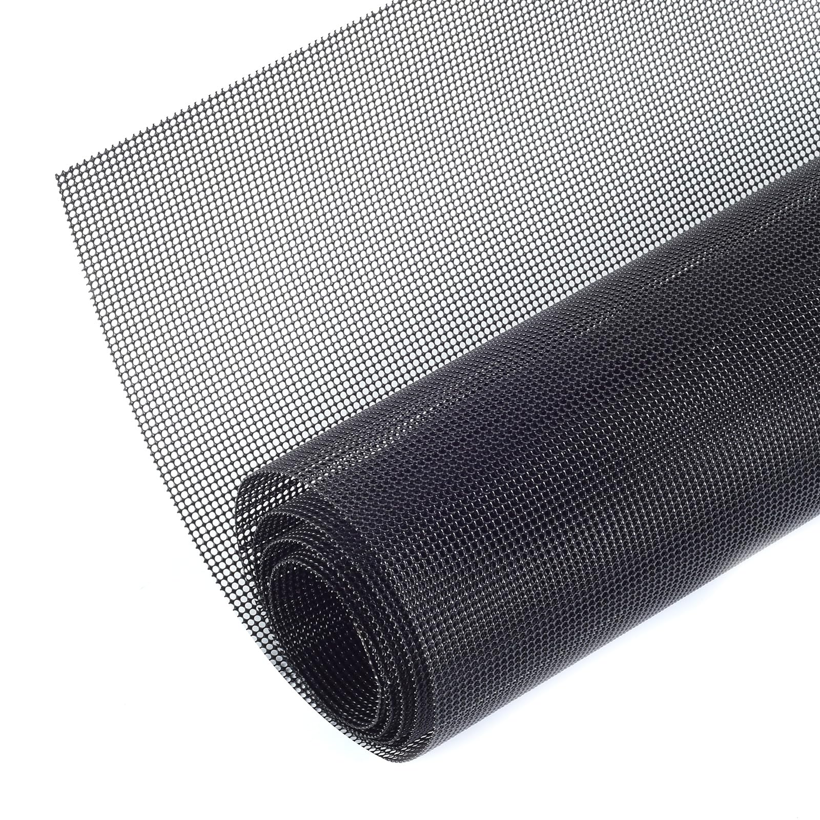 Aggauto Universal 40 ''X13 '' Car Grill Mesh - 100X33Cm Pvc Coated Stainless Steel Automotive Grille Insert Screen Bumper Vent,