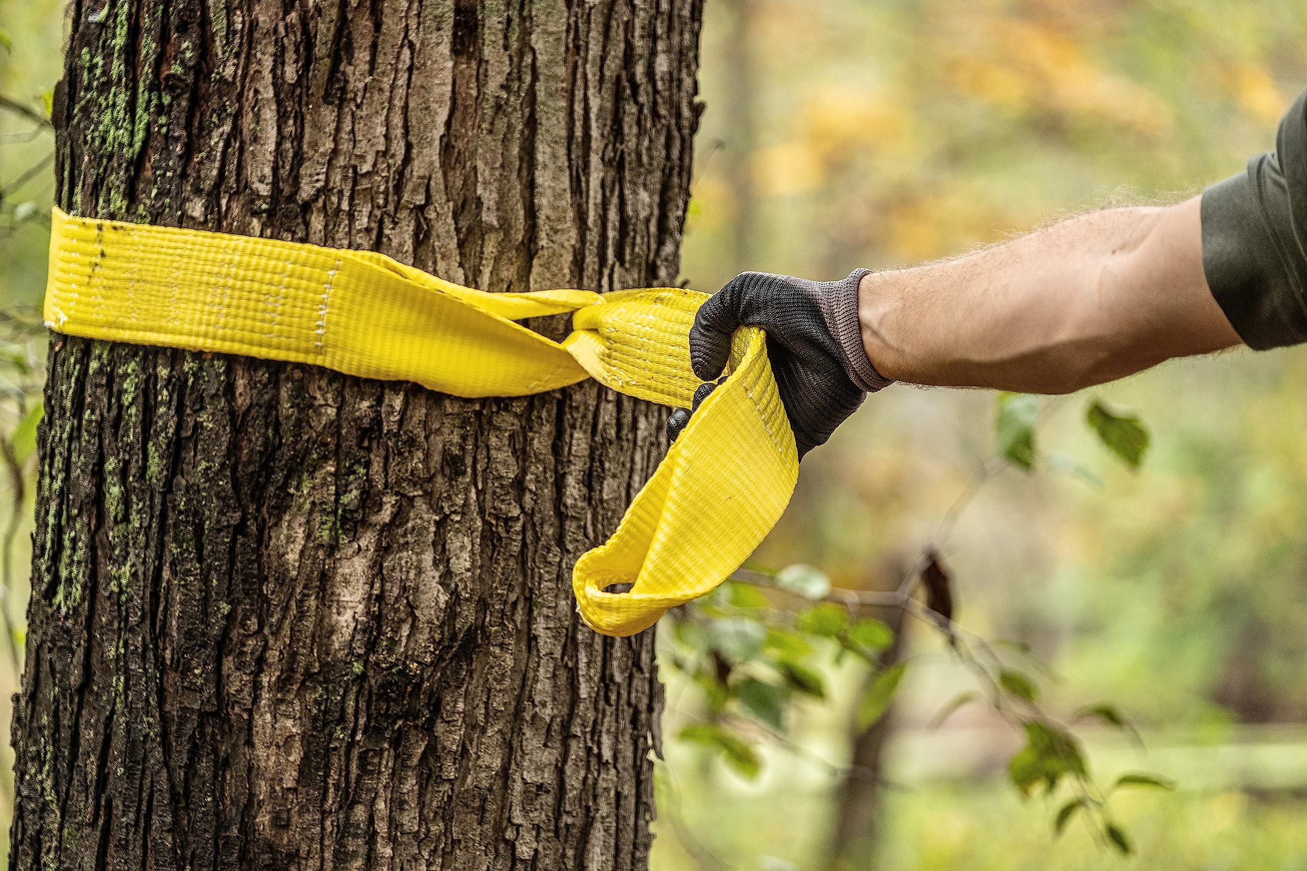 Keeper - 6'' X 30 Emergency Vehicle Towing And Recovery Strap - 30,000 Lbs. Max Vehicle Weight And 60,000 Lbs. Break Strength